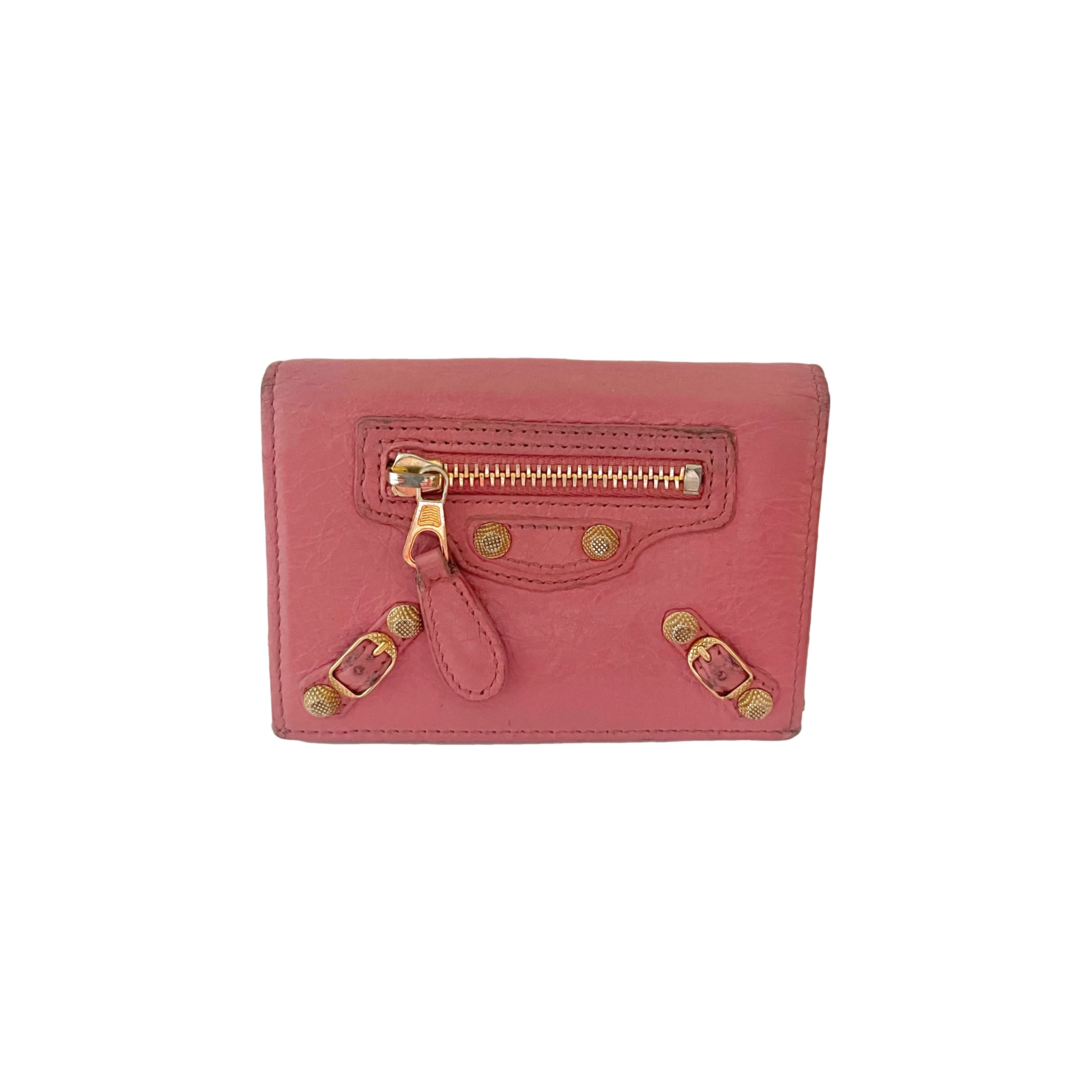 Balenciaga Pink Card Case