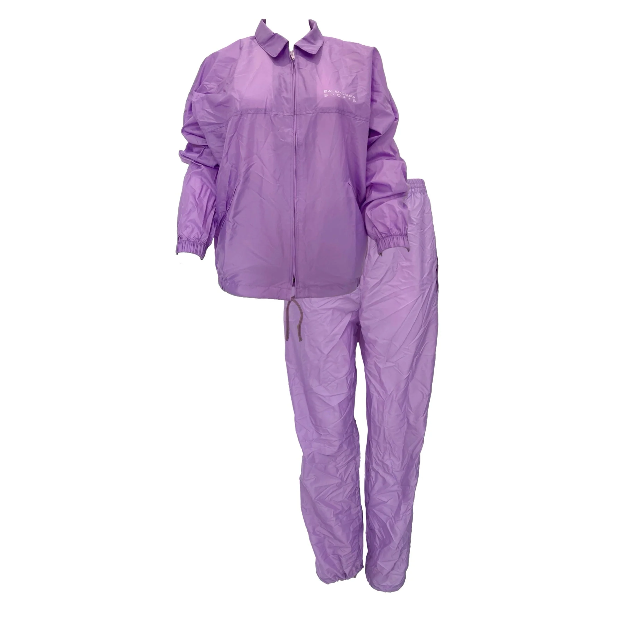 Balenciaga Purple Track Suit