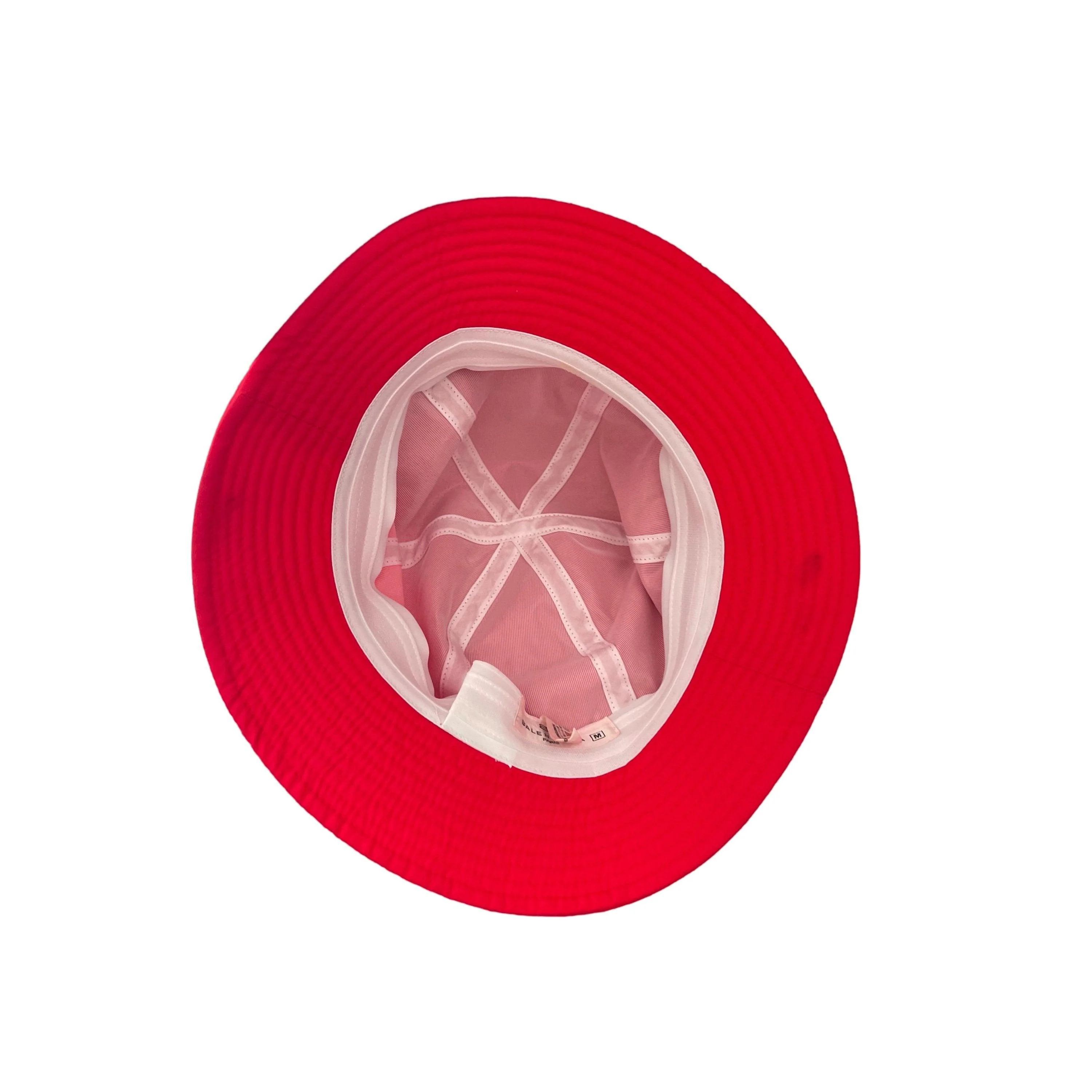 Balenciaga Red Bucket Hat - Image 3