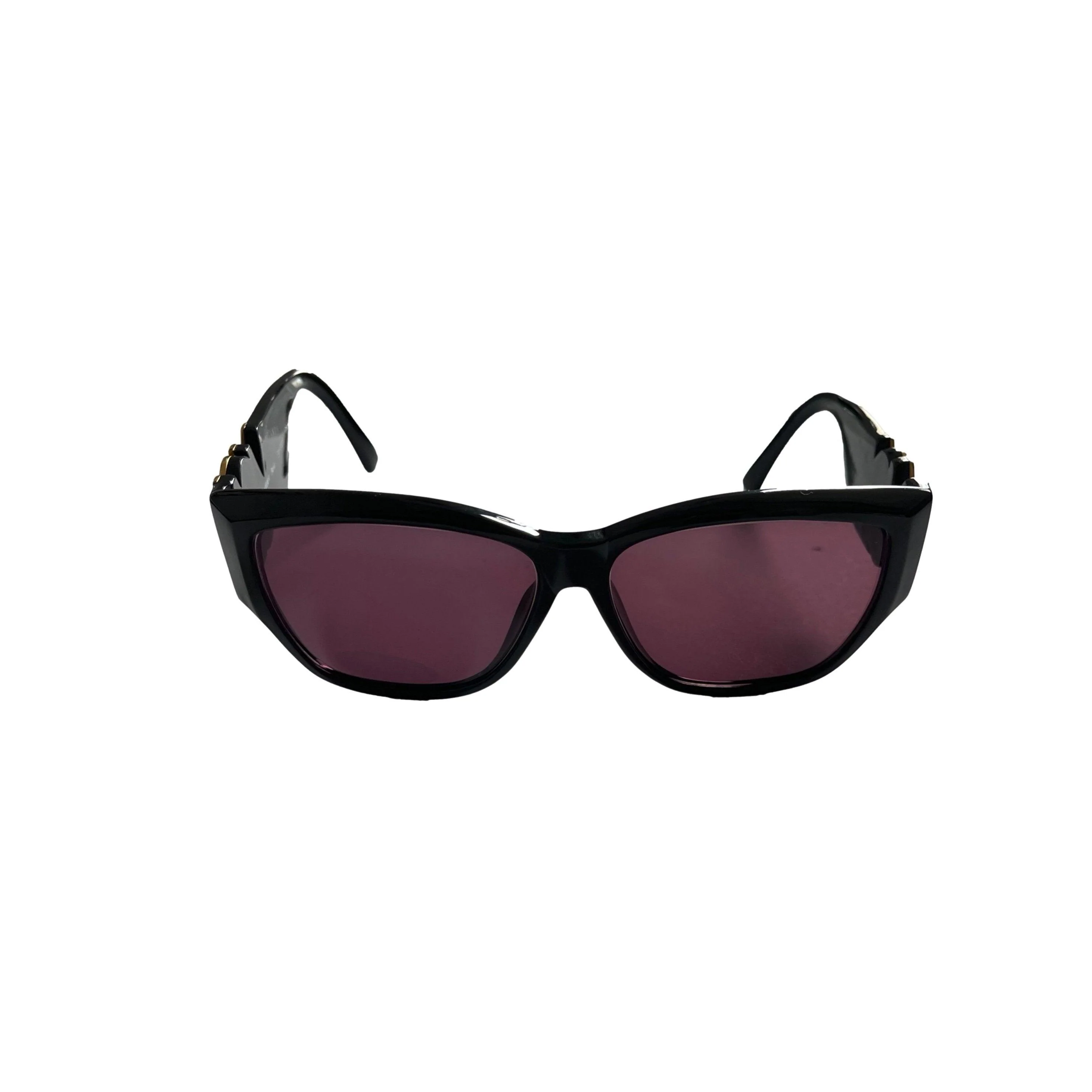 Black YSL Jumbo Logo Sunglasses - Image 2
