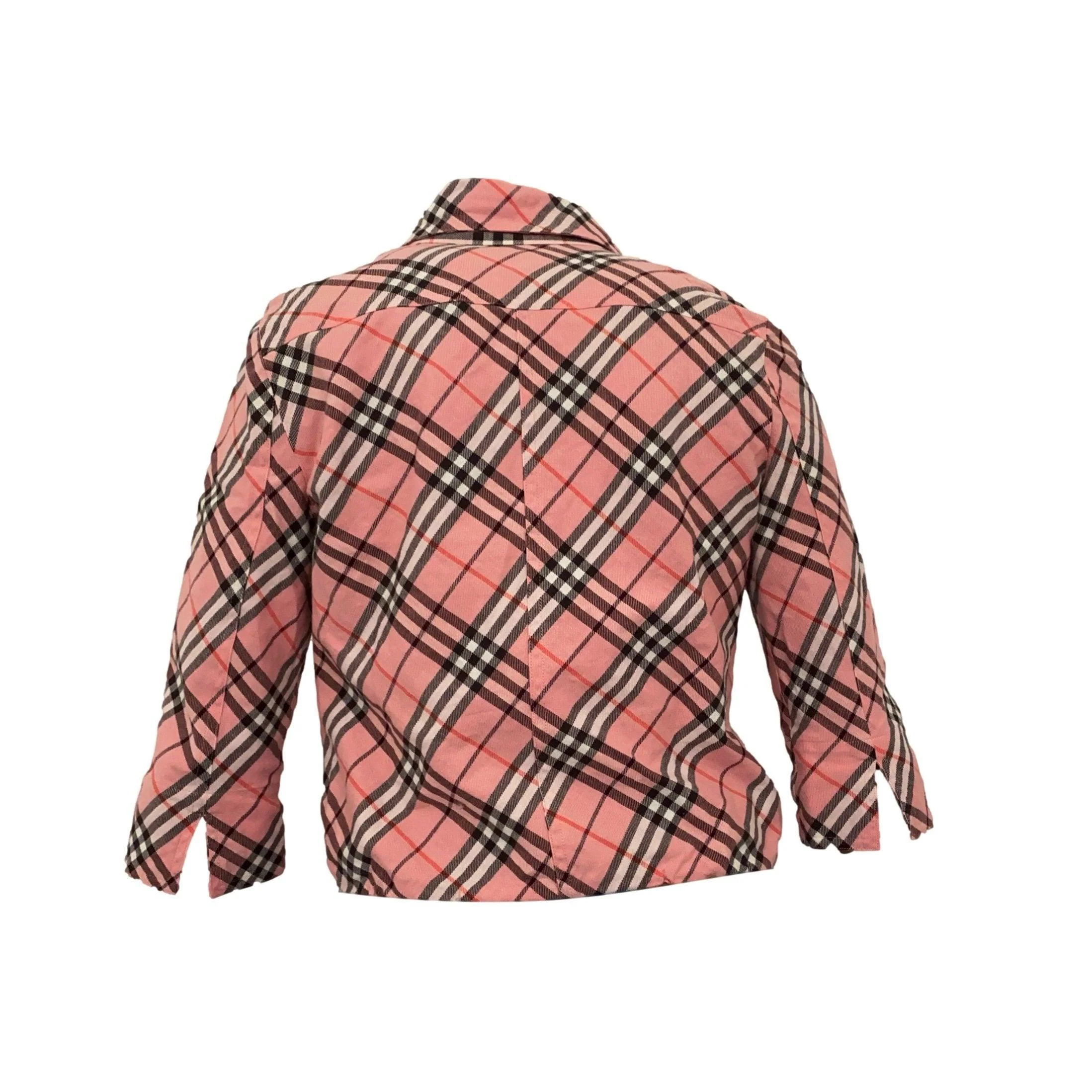 Burberry Classic Pink Tie Top - Image 2