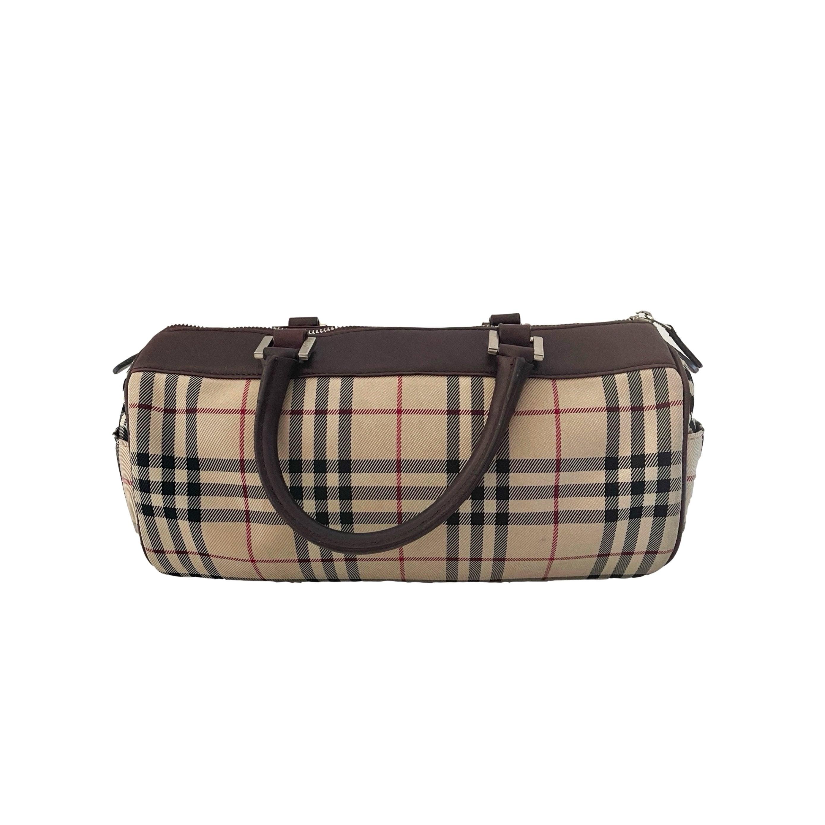 Burberry Classic Plaid Barrel Bag - Image 2