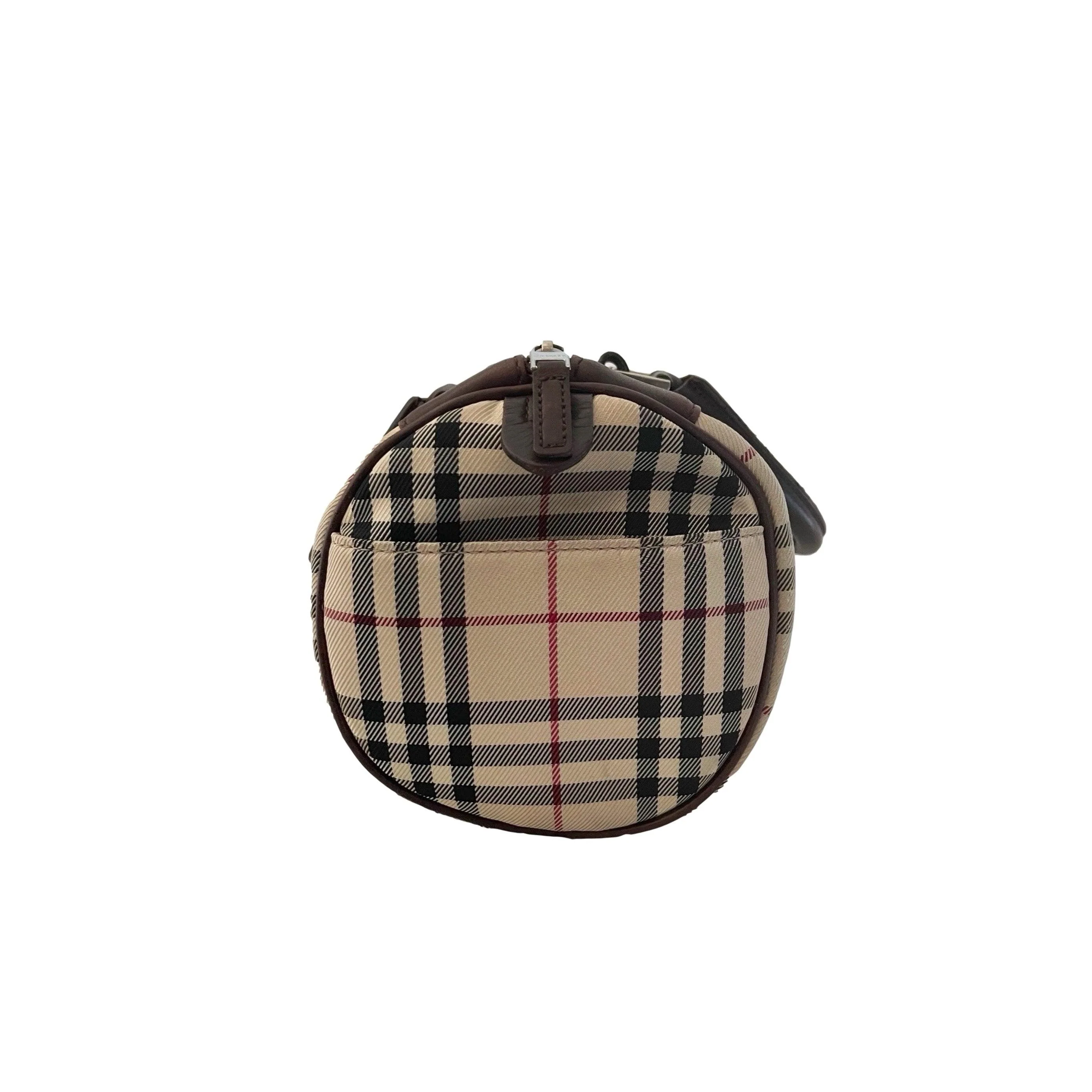 Burberry Classic Plaid Barrel Bag - Image 3