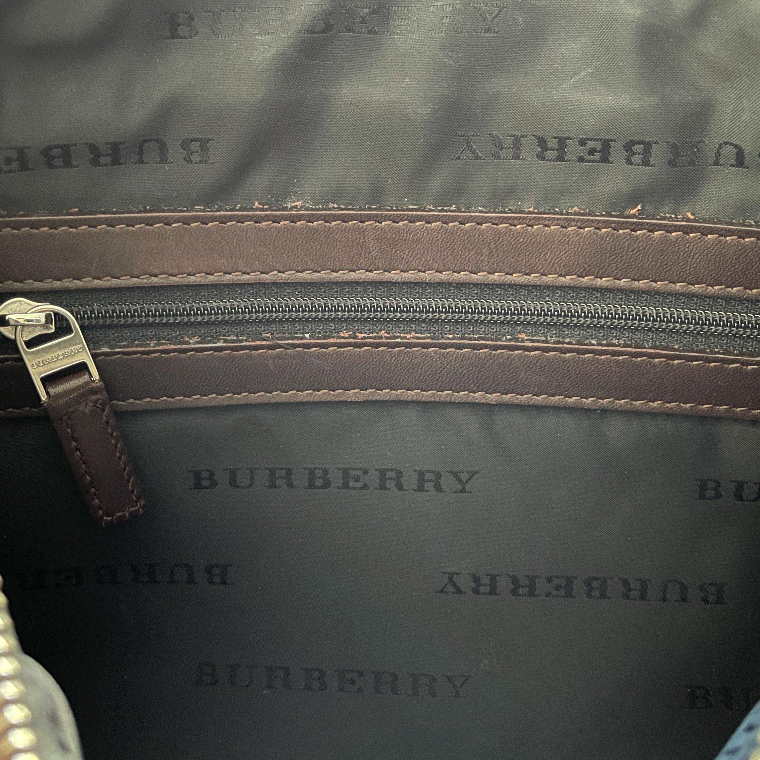Burberry Classic Plaid Barrel Bag - Image 4