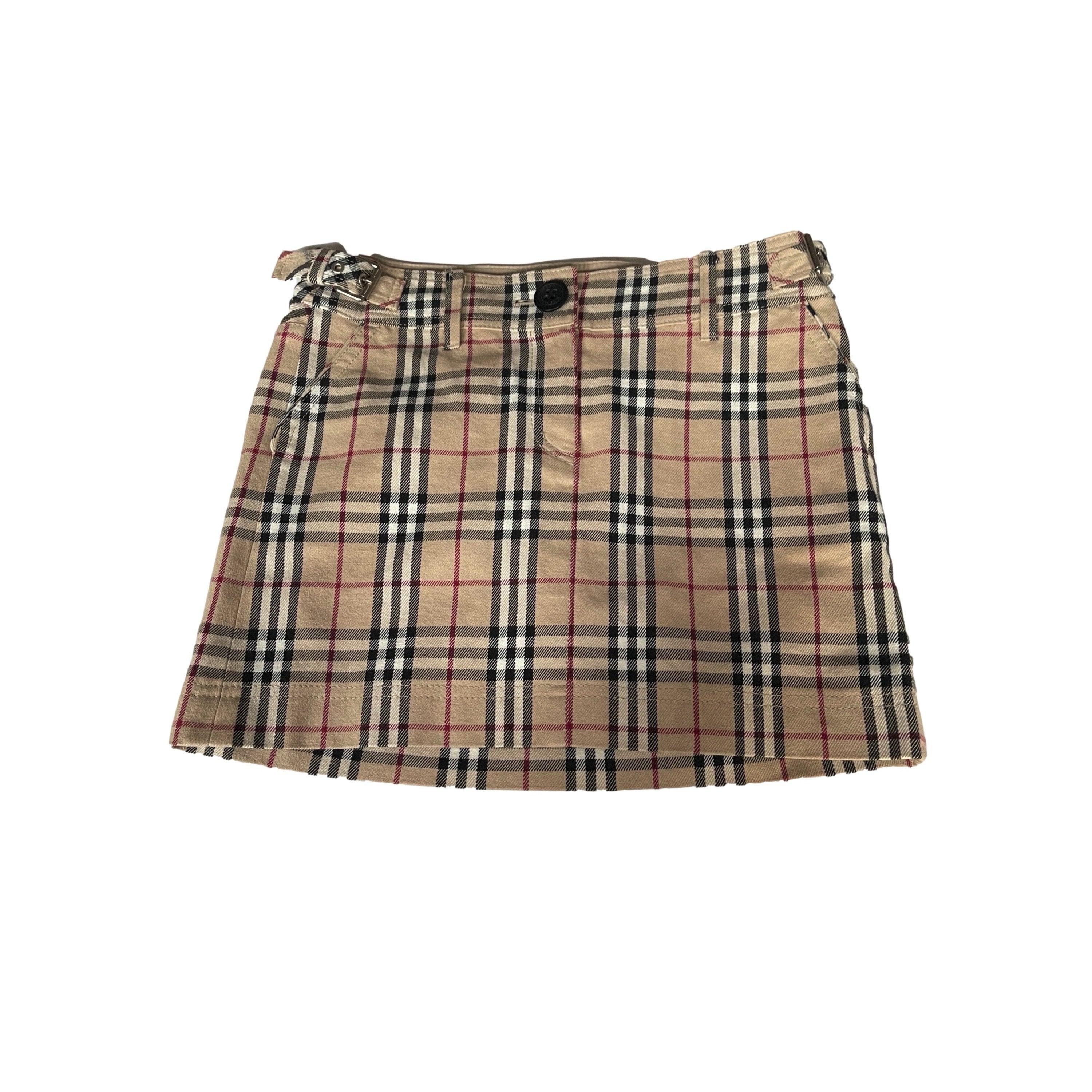 Burberry Classic Plaid Mini Skirt