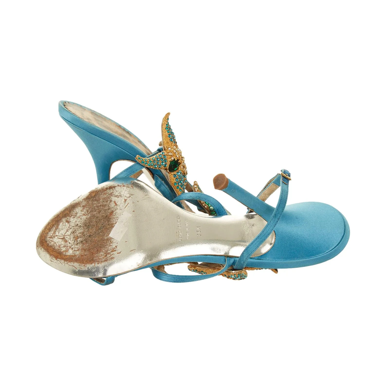 Cavalli Rhinestone Starfish Heels - Image 3