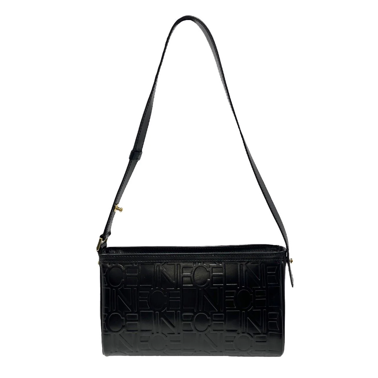 Celine Black Logo Shoulder Bag - Image 2