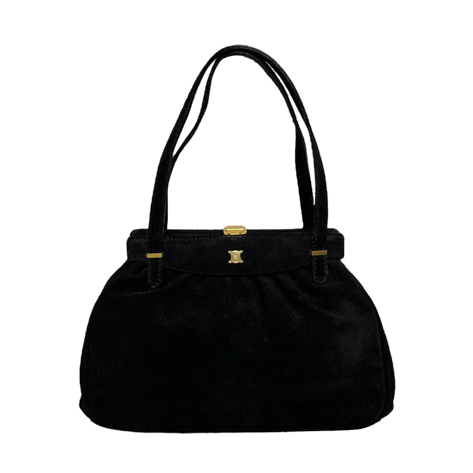 Celine Black Mini Top Handle Bag