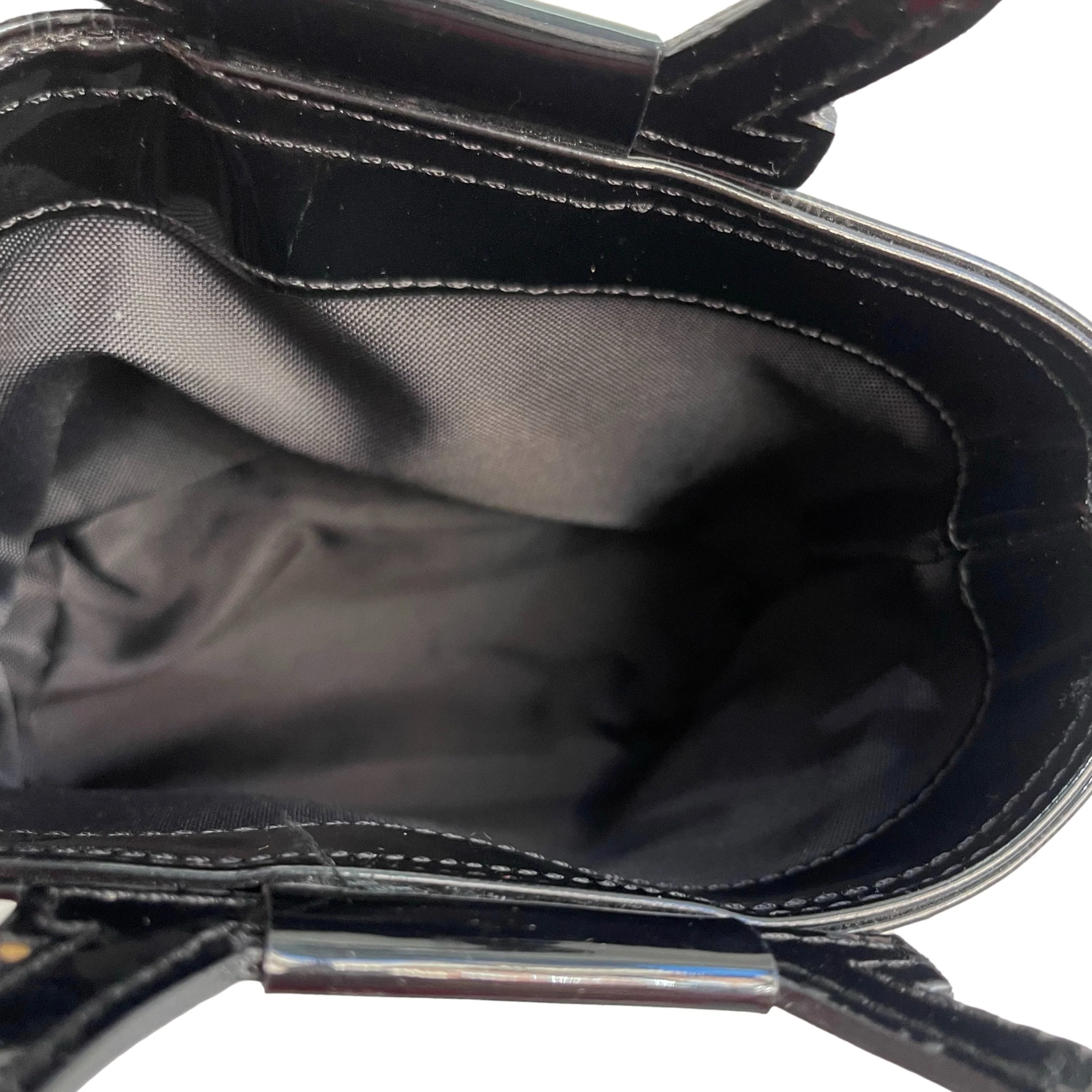 Celine Black Mini Top Handle Bag - Image 4
