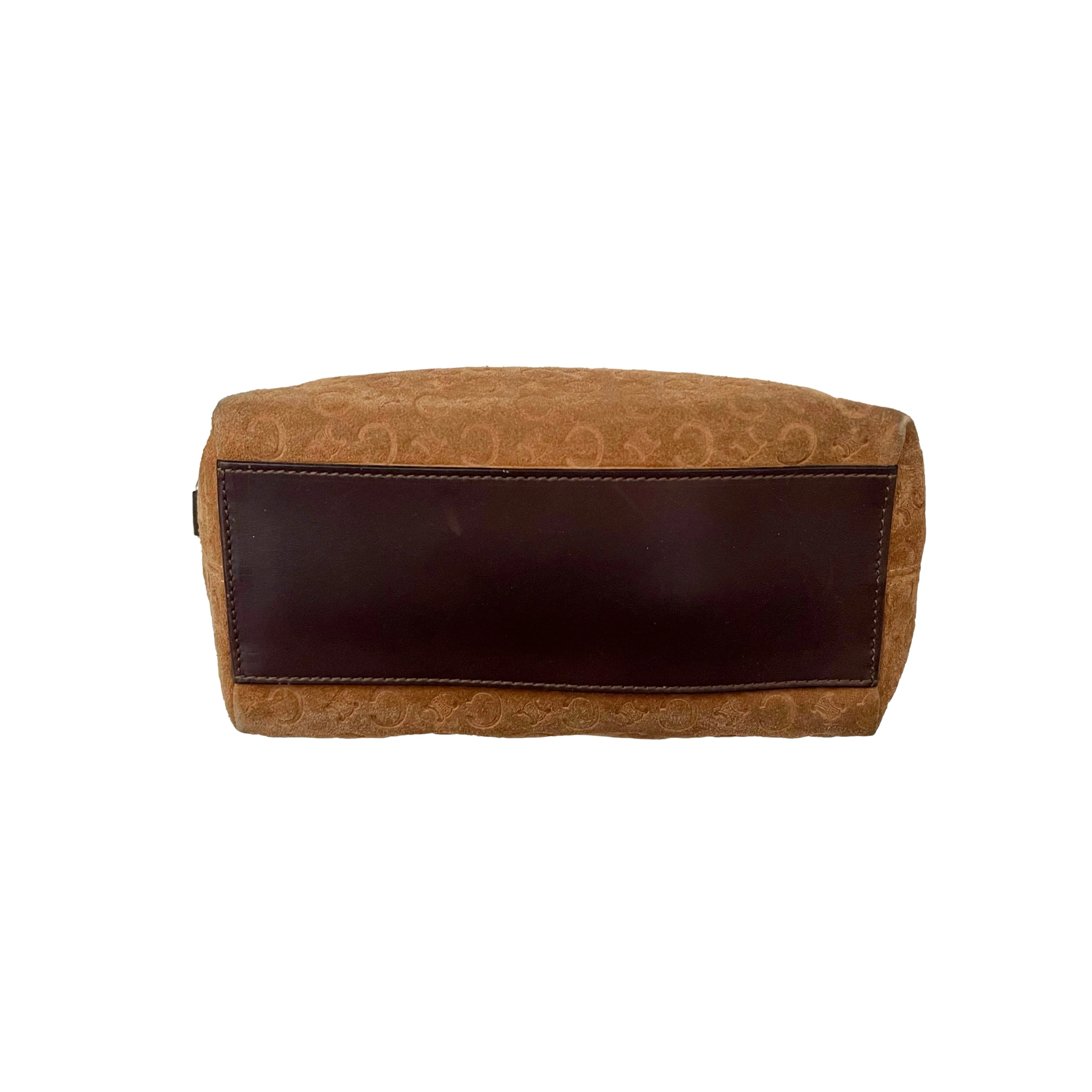 Celine Brown Suede Shoulder Bag - Image 3