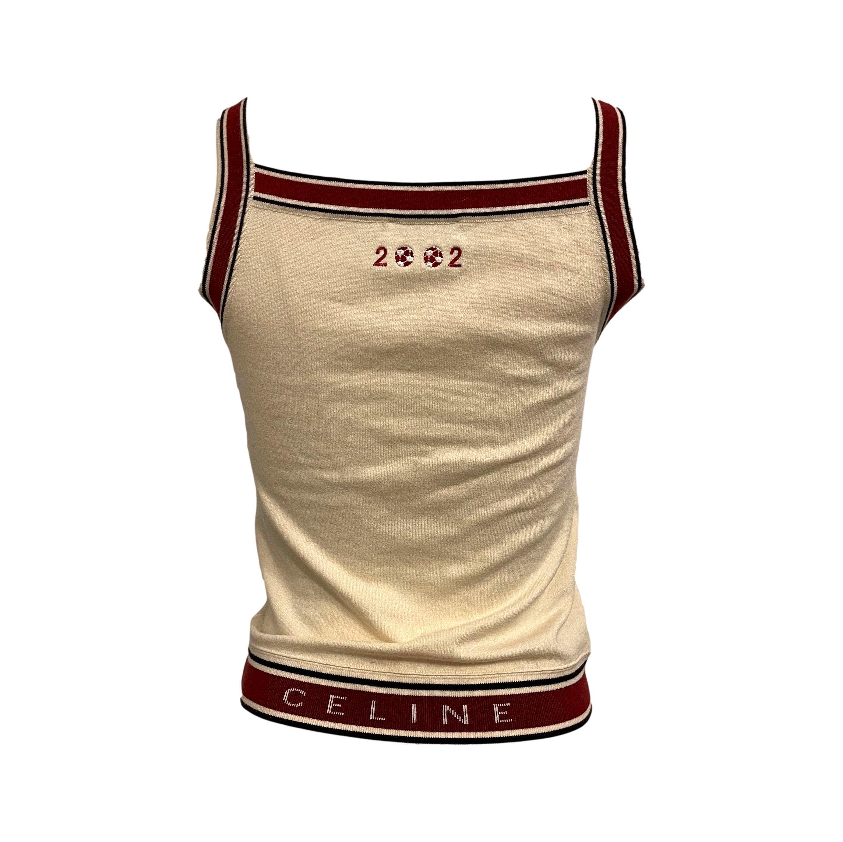 Celine Cream Knit Tank - Image 2