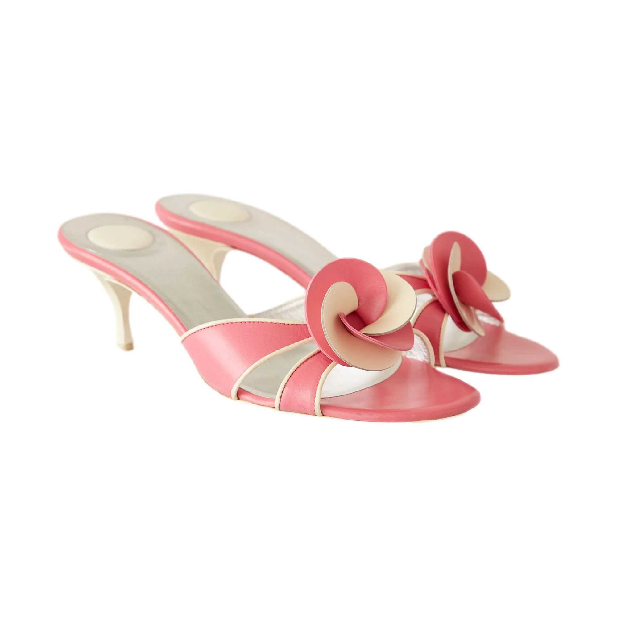 Celine Pink Kitten Heels - Image 3