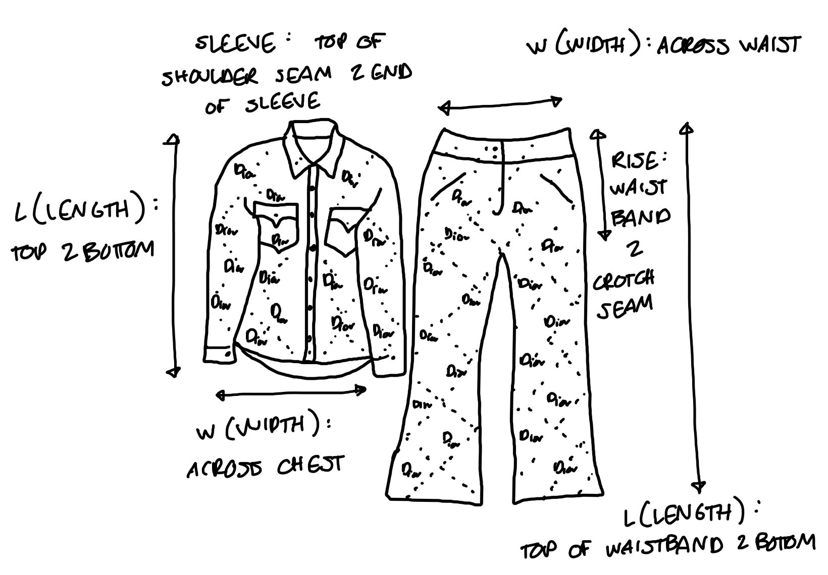Chanel Airplane Printed Short Set - Image 2
