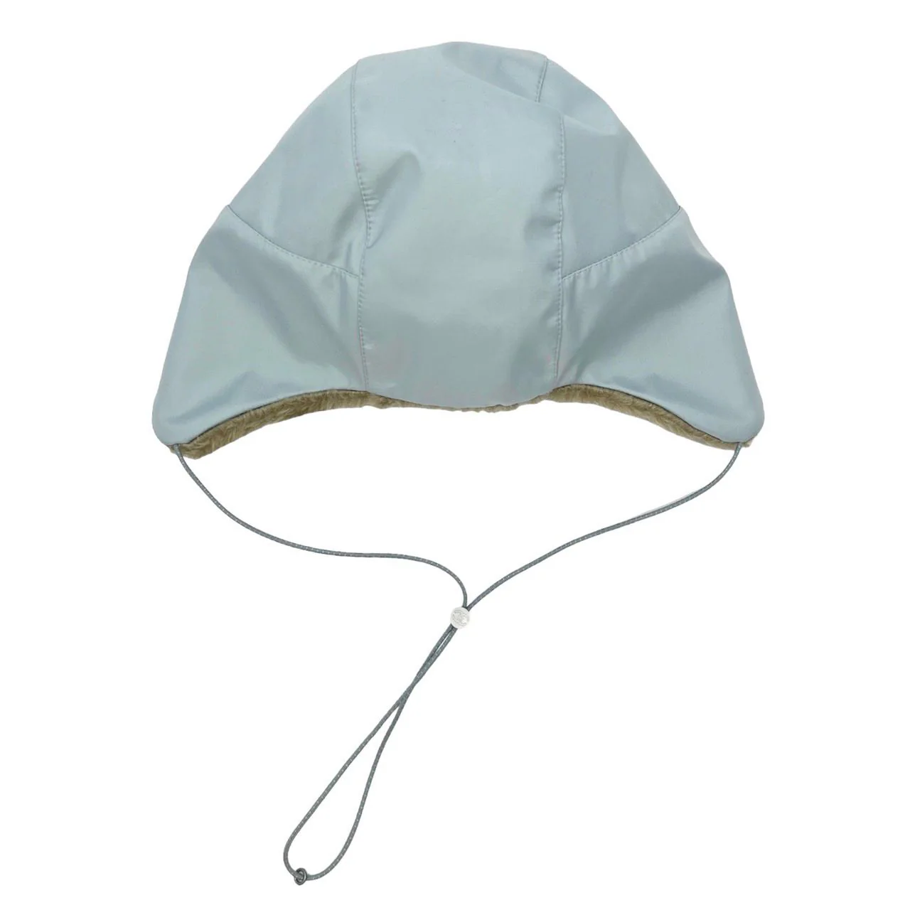 Chanel Baby Blue Logo Toboggan Hat - Image 2
