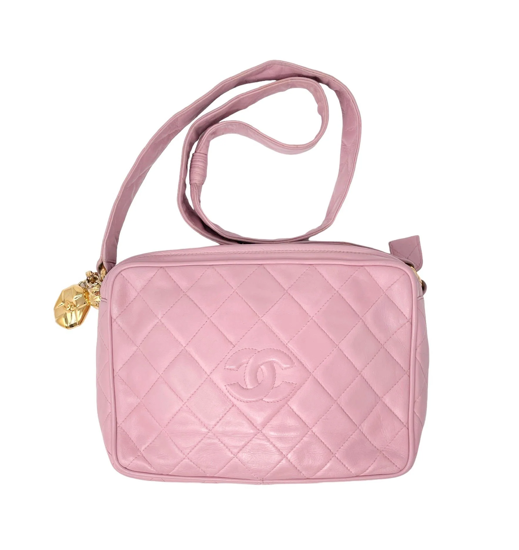 Chanel Baby Pink Camera Bag