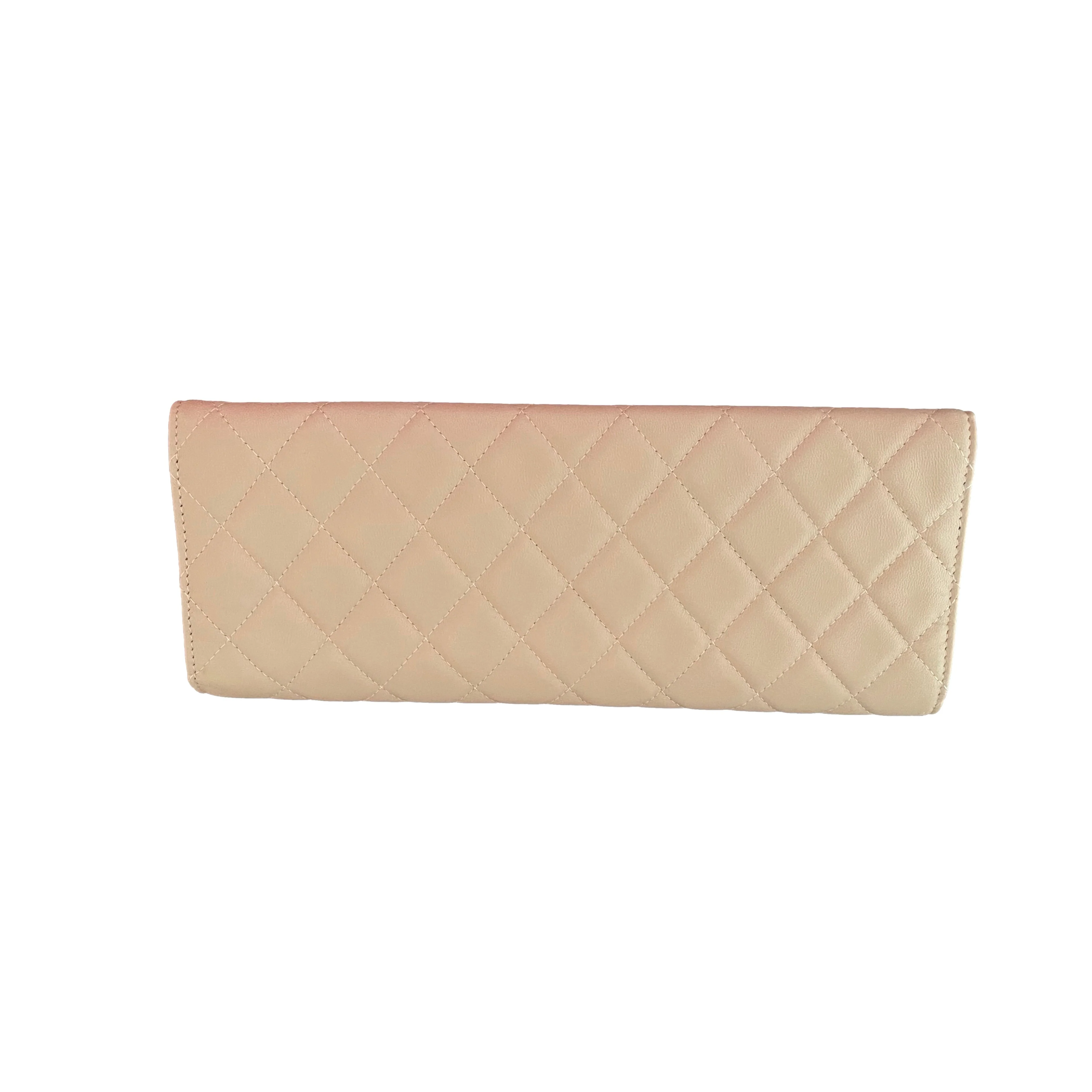 Chanel Baby Pink Clutch - Image 2