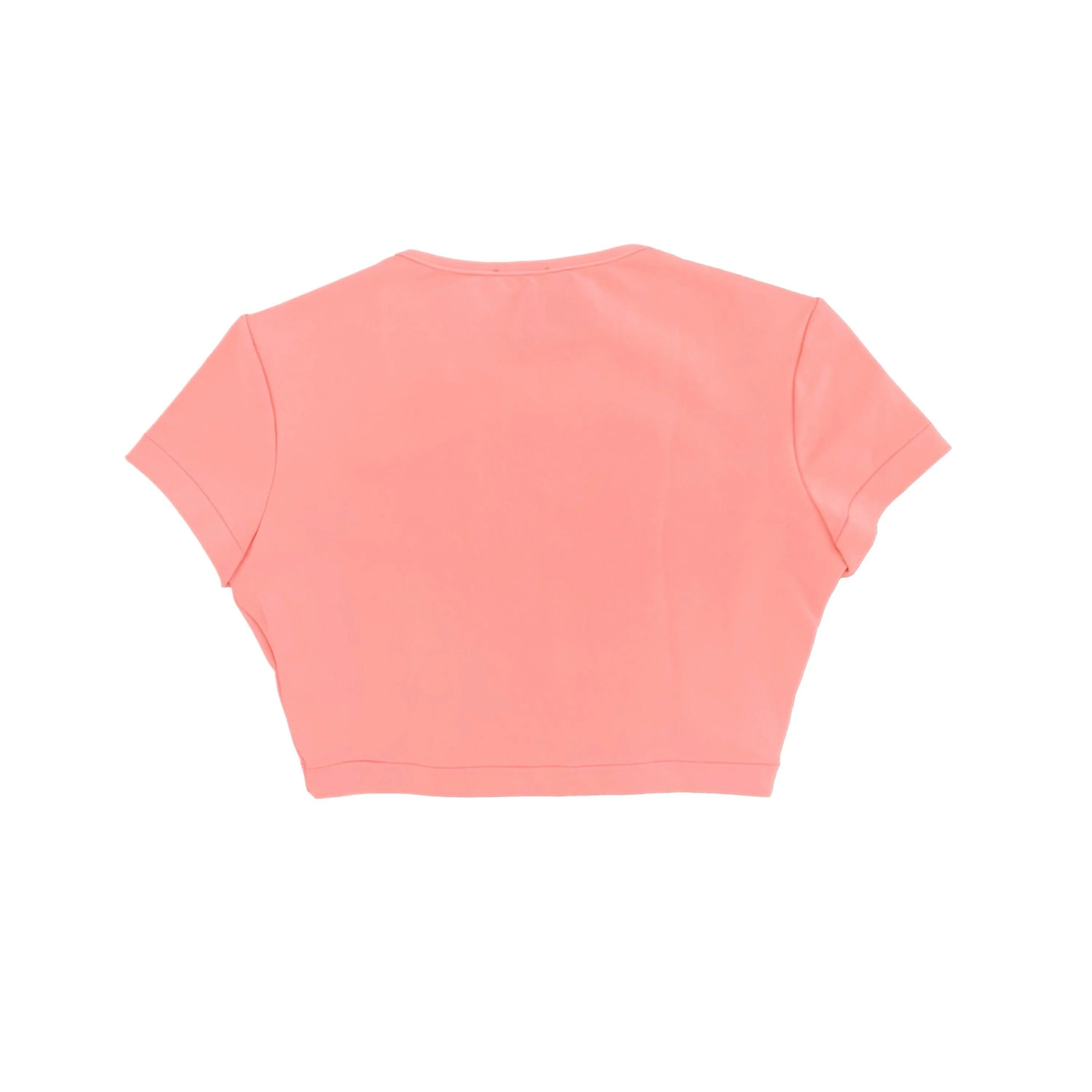 Chanel Baby Pink Logo Crop Top - Image 2