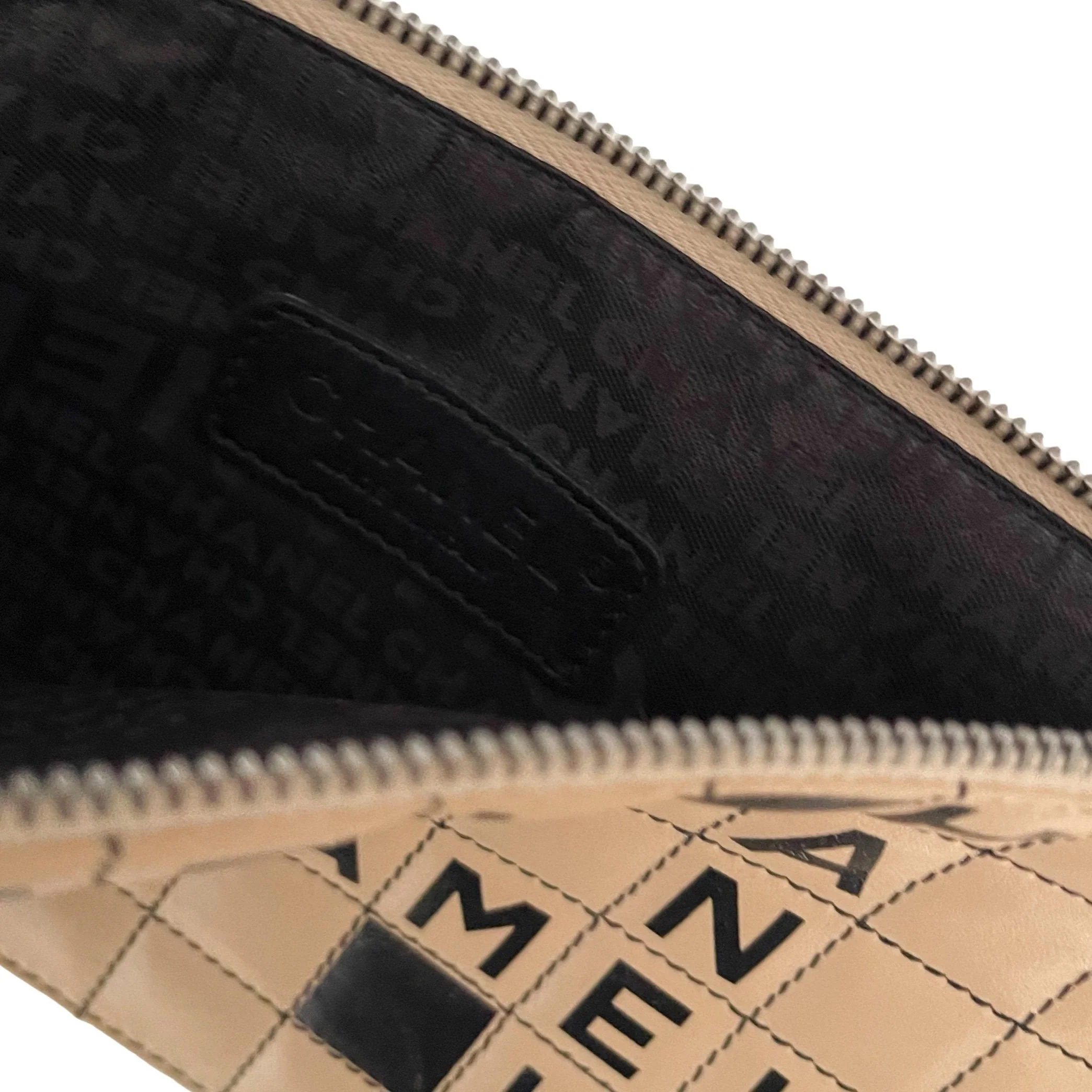 Chanel Beige Crossword Shoulder Bag - Image 3