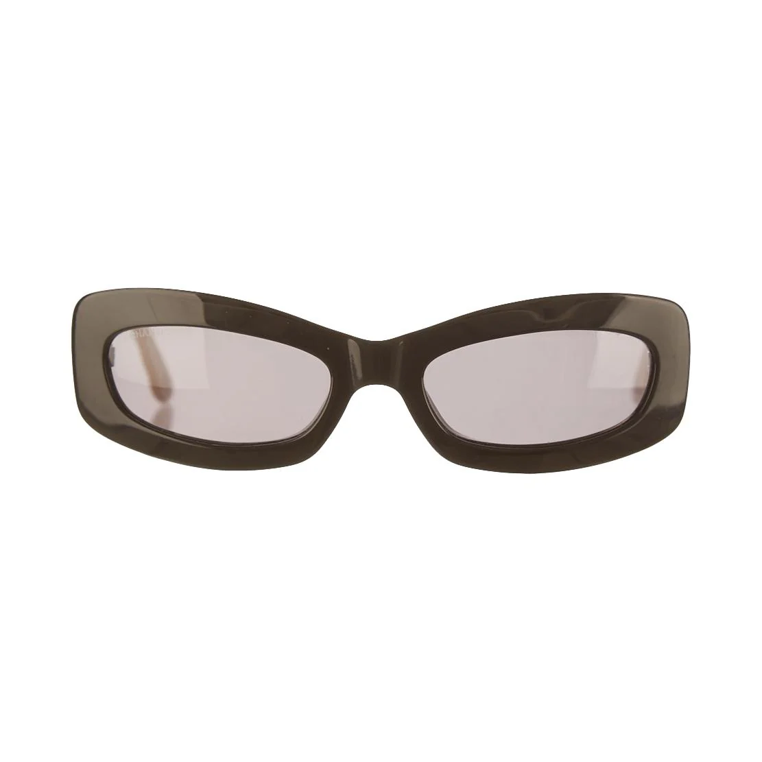 Chanel Beige Quilted Logo Sunglasses - Image 2