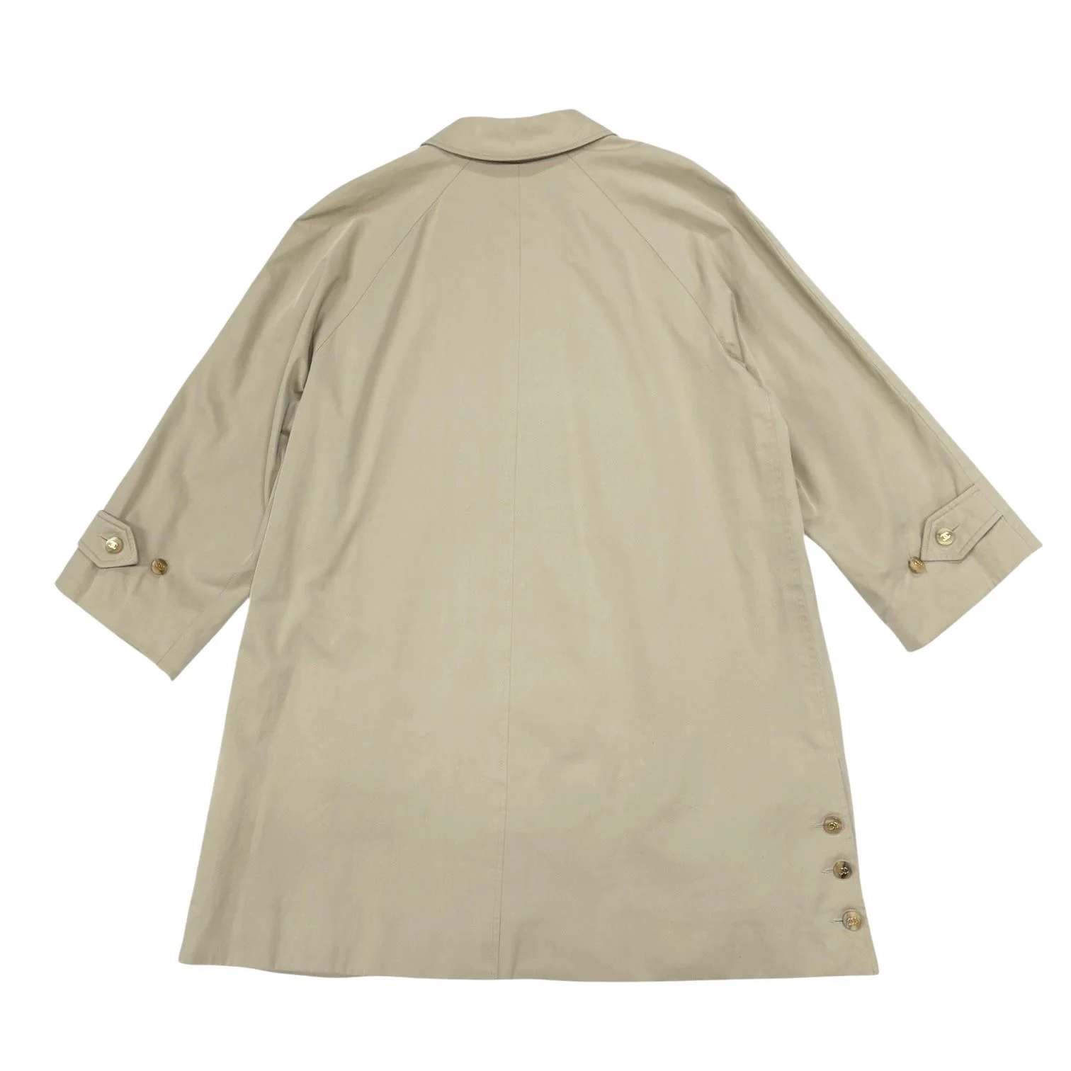 Chanel Beige Utility Trench Coat - Image 2