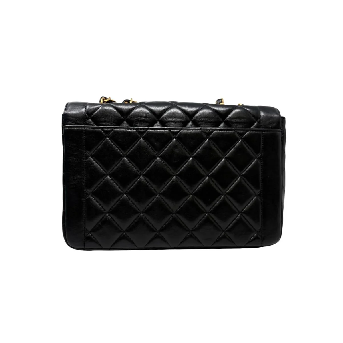 Chanel Black 2way Turnlock Flap Bag - Image 2