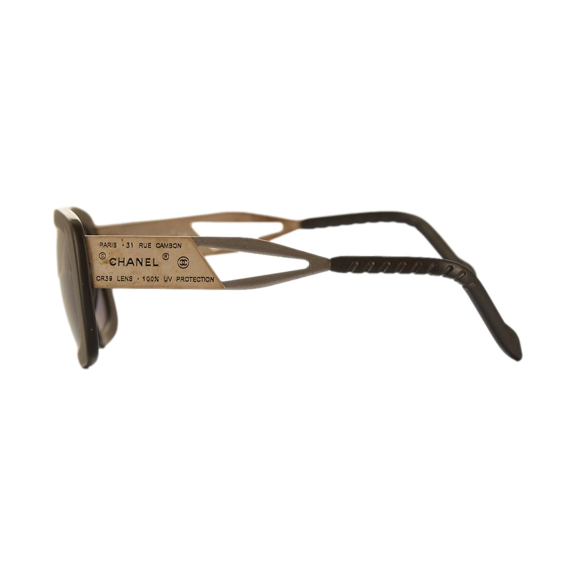 Chanel Black Cambon Sunglasses - Image 3