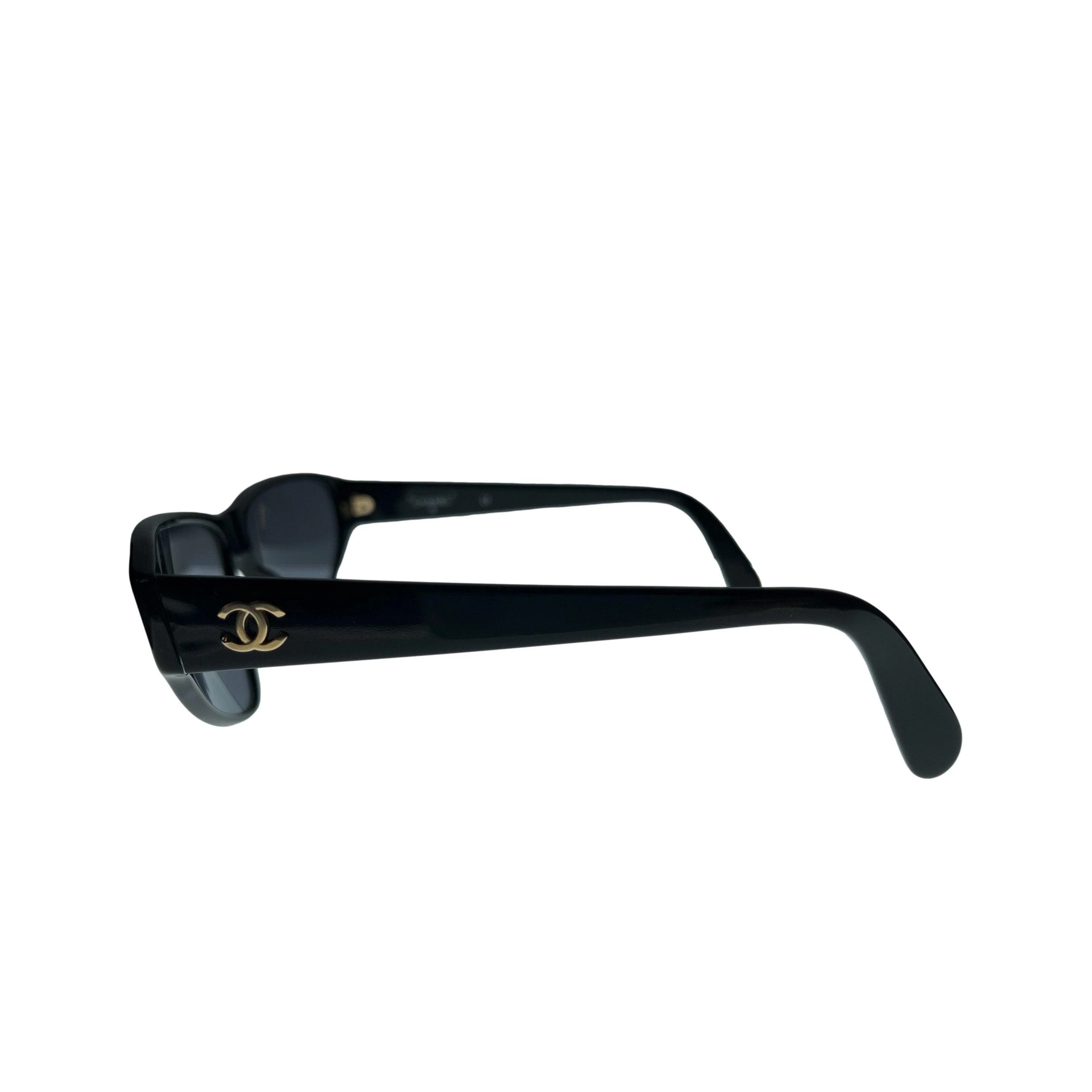 Chanel Black Cat Eye Sunglasses - Image 2