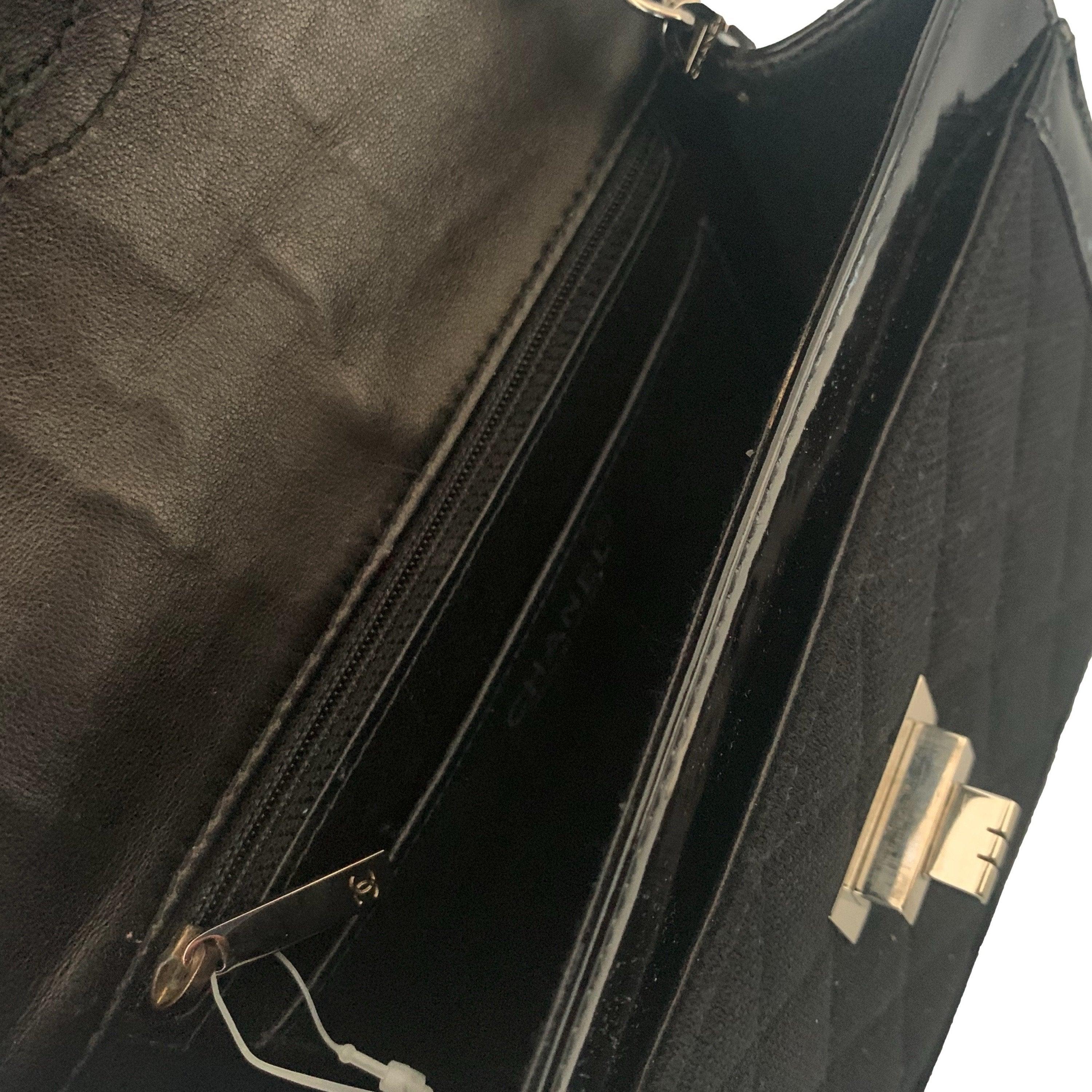 Chanel Black Cotton Quilted Bag - Image 5