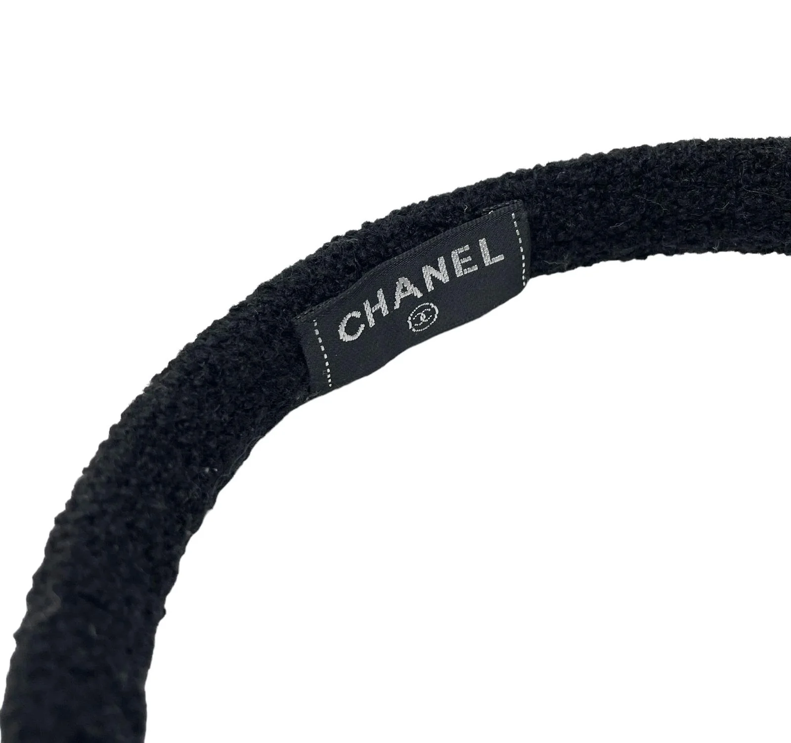 Chanel Black Fur Logo Earmuffs - Image 4