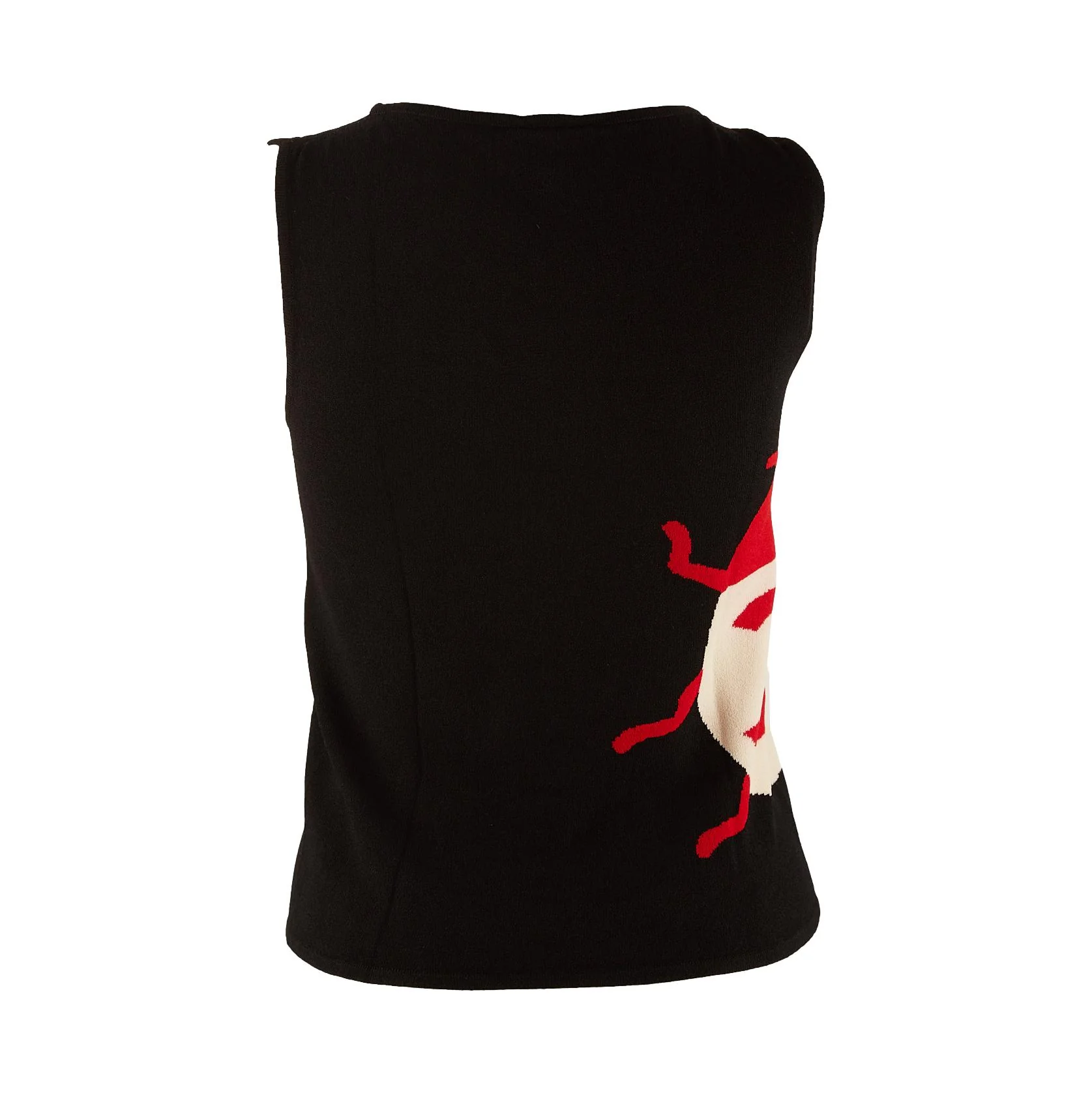 Chanel White Ladybug Tank - Image 2