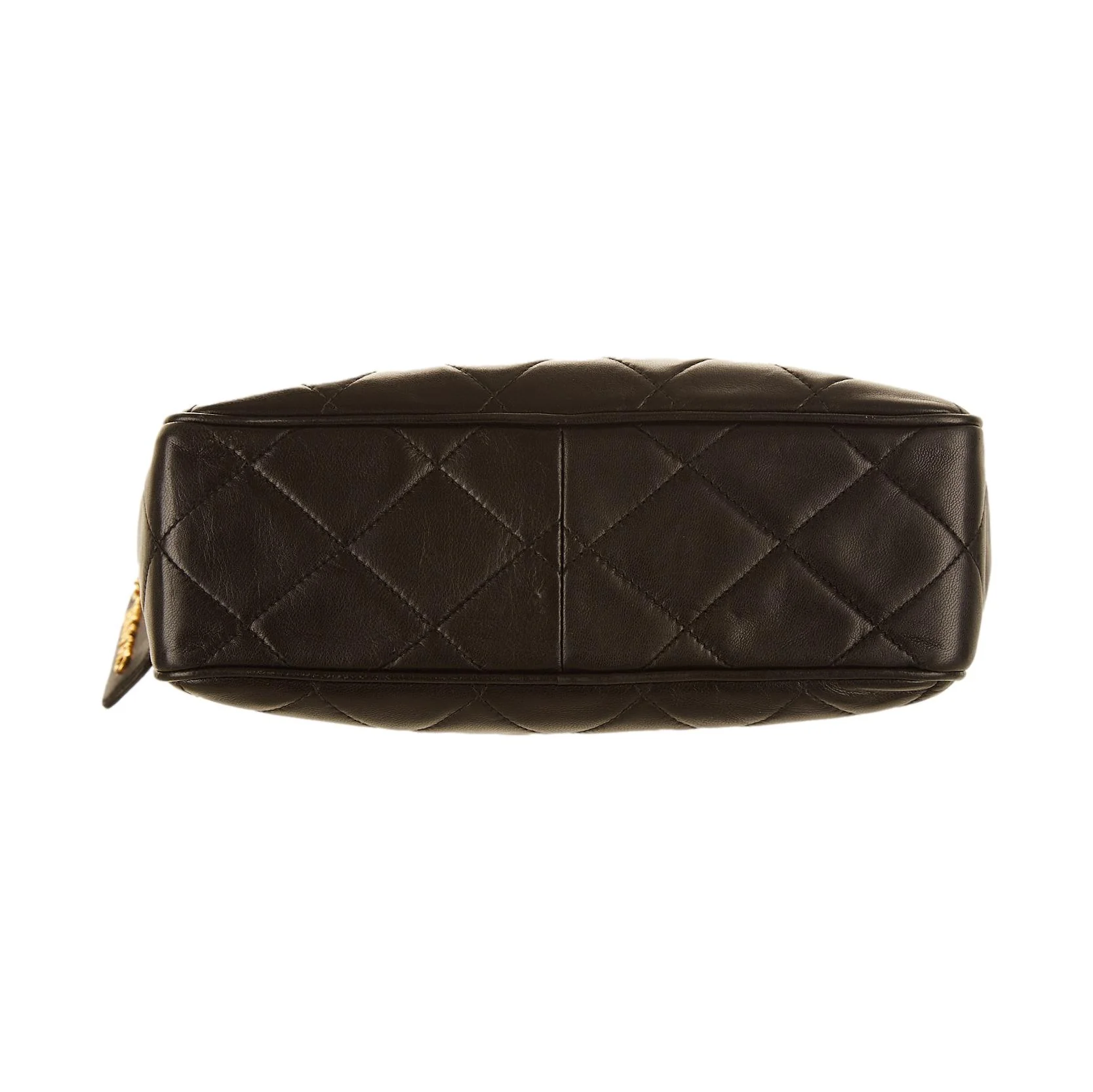 Chanel Black Lambskin Camera Bag - Image 3