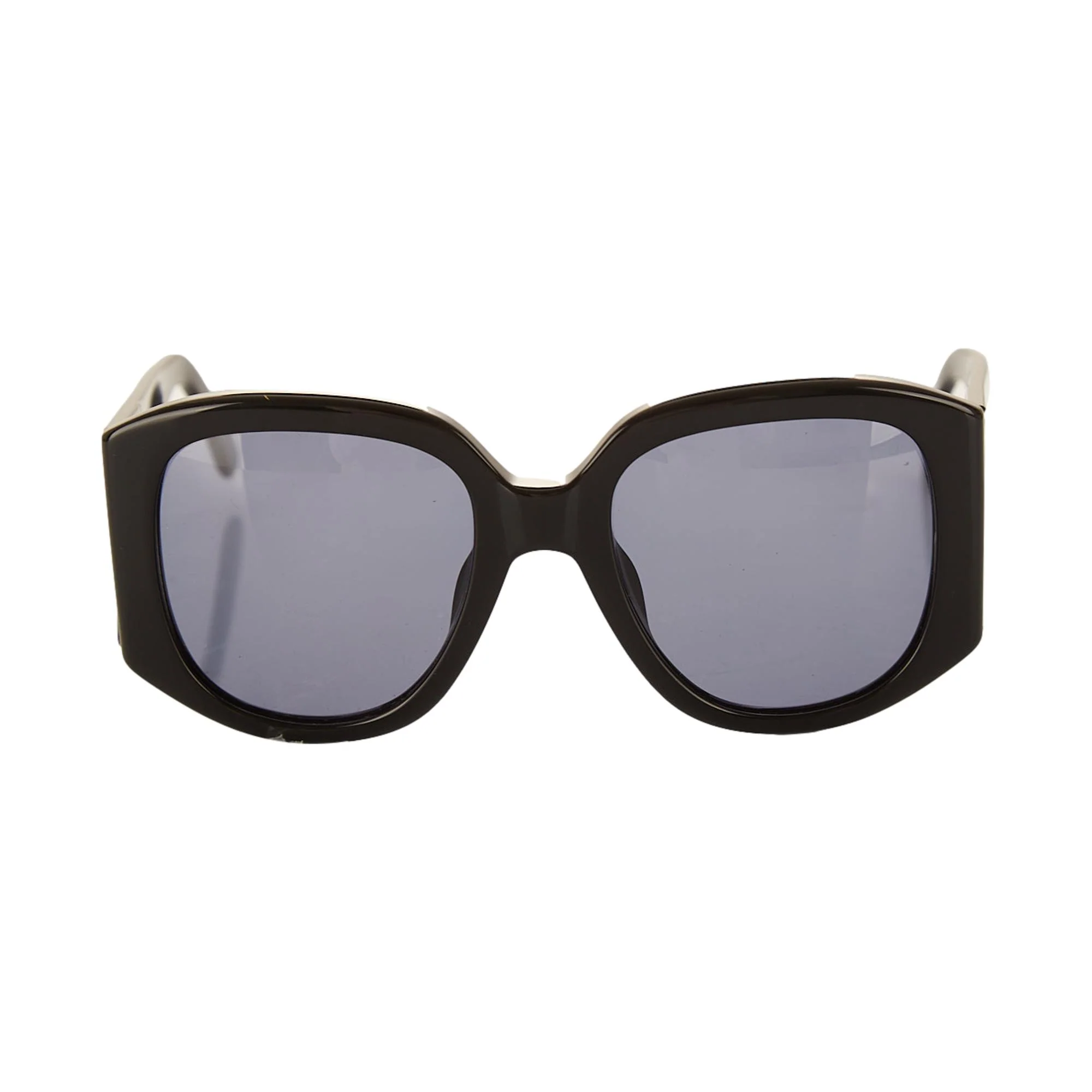 Chanel Black Logo Jumbo Sunglasses - Image 2