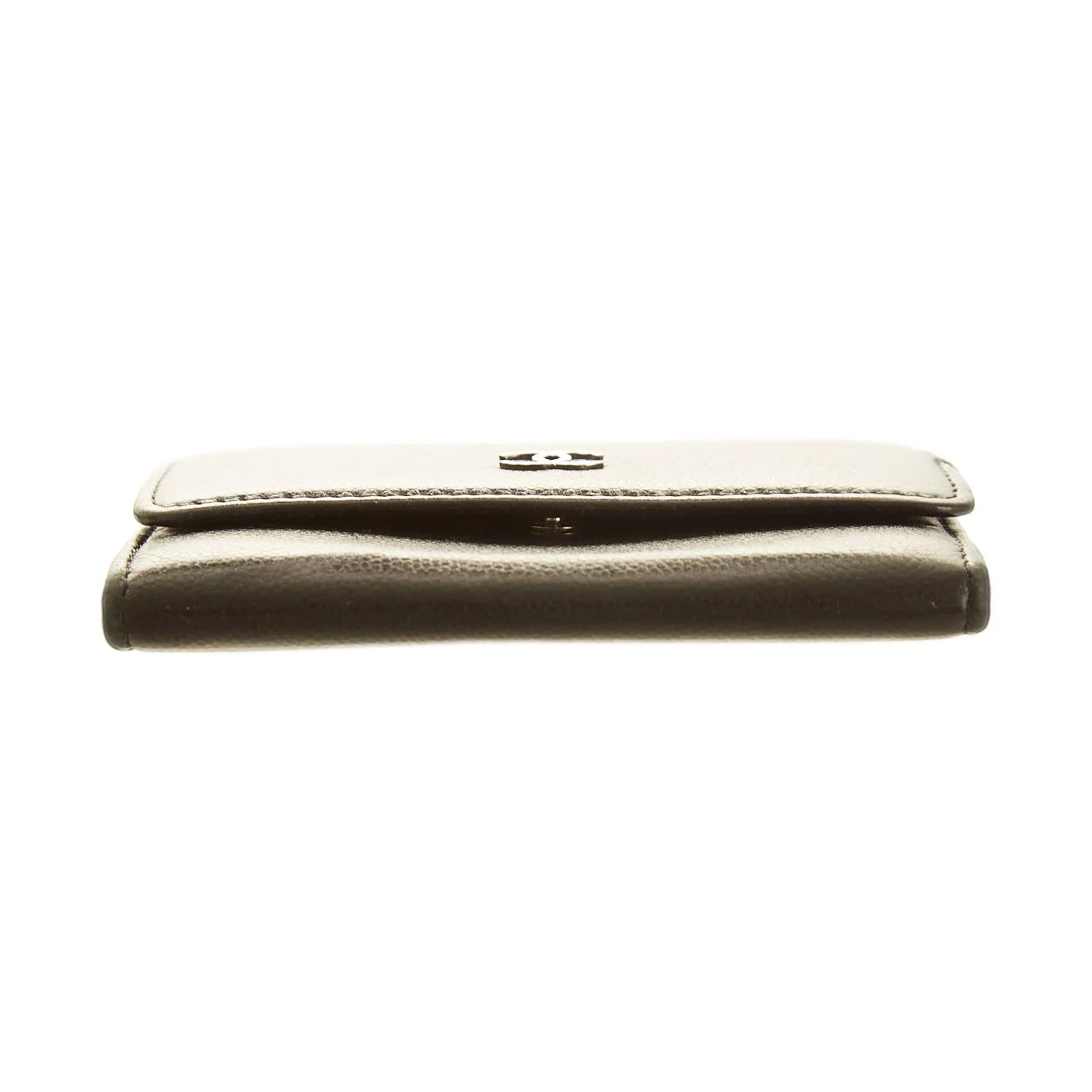 Chanel Black Logo Card Holder - Image 3