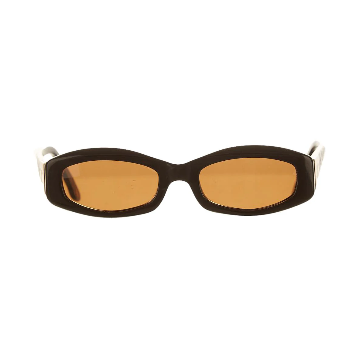 Chanel Black Logo Quilted Sunglasses - Image 2