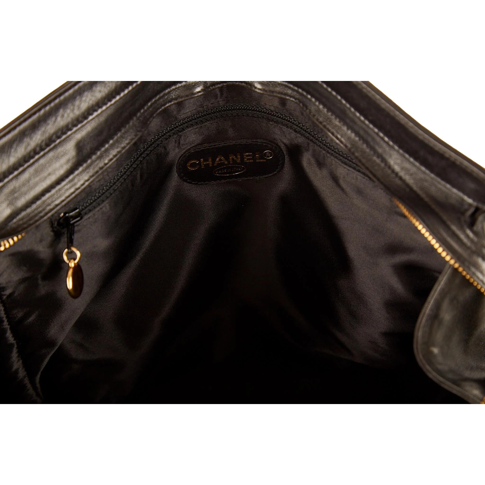 Chanel Black Logo Shoulder Bag - Image 5