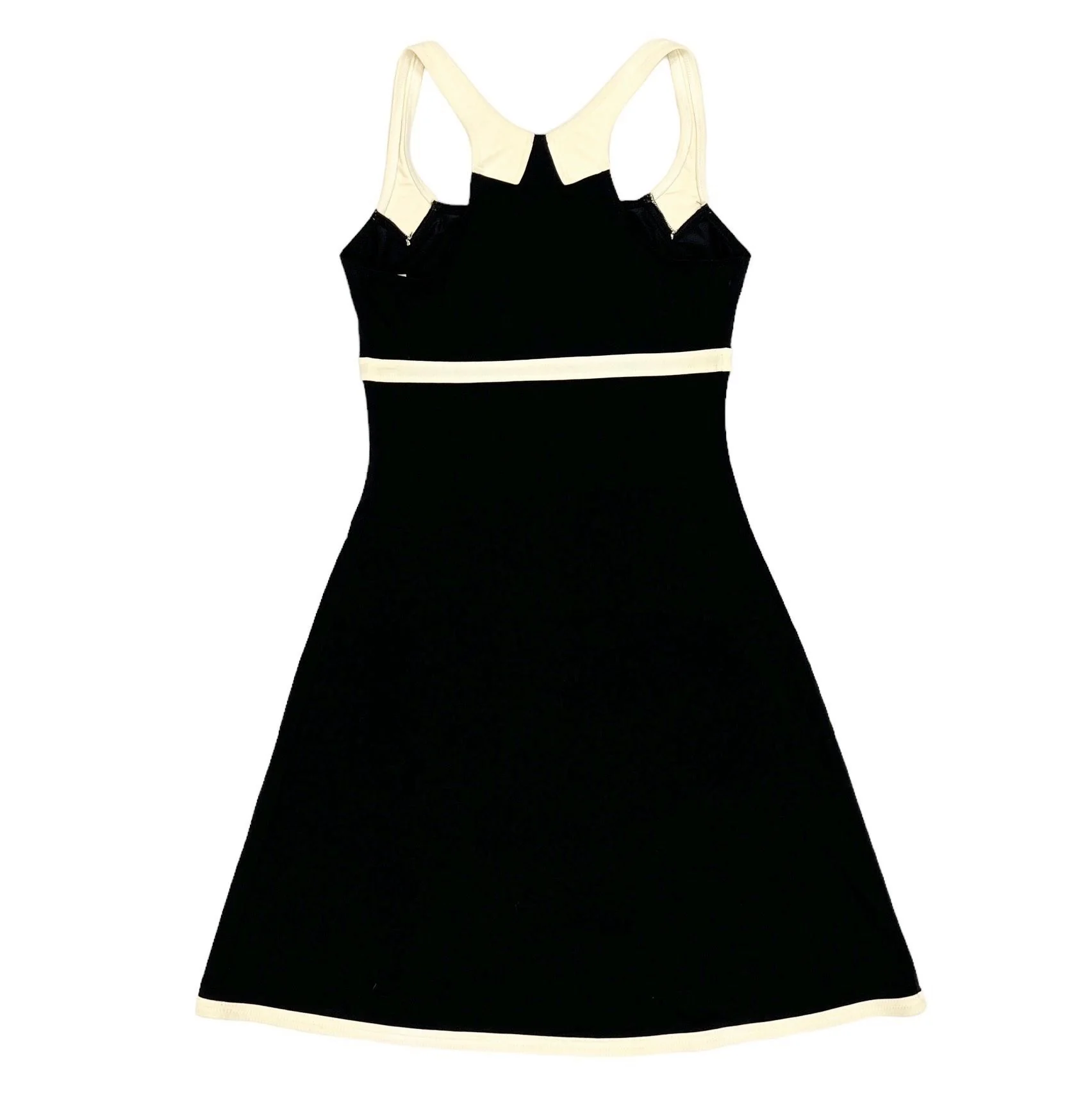 Chanel Black Logo Stretch Dress - Image 2
