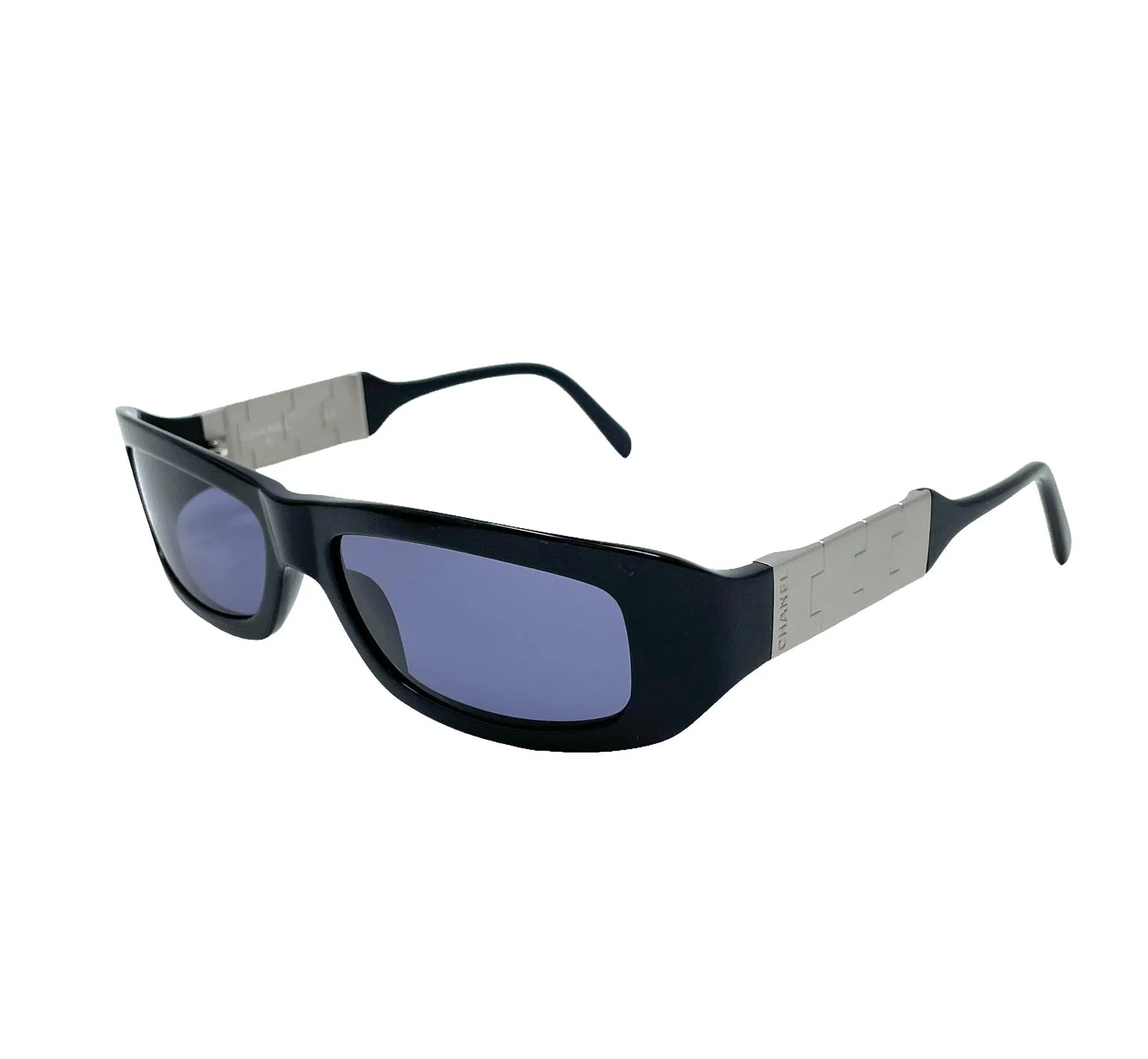 Chanel Black Logo Sunglasses