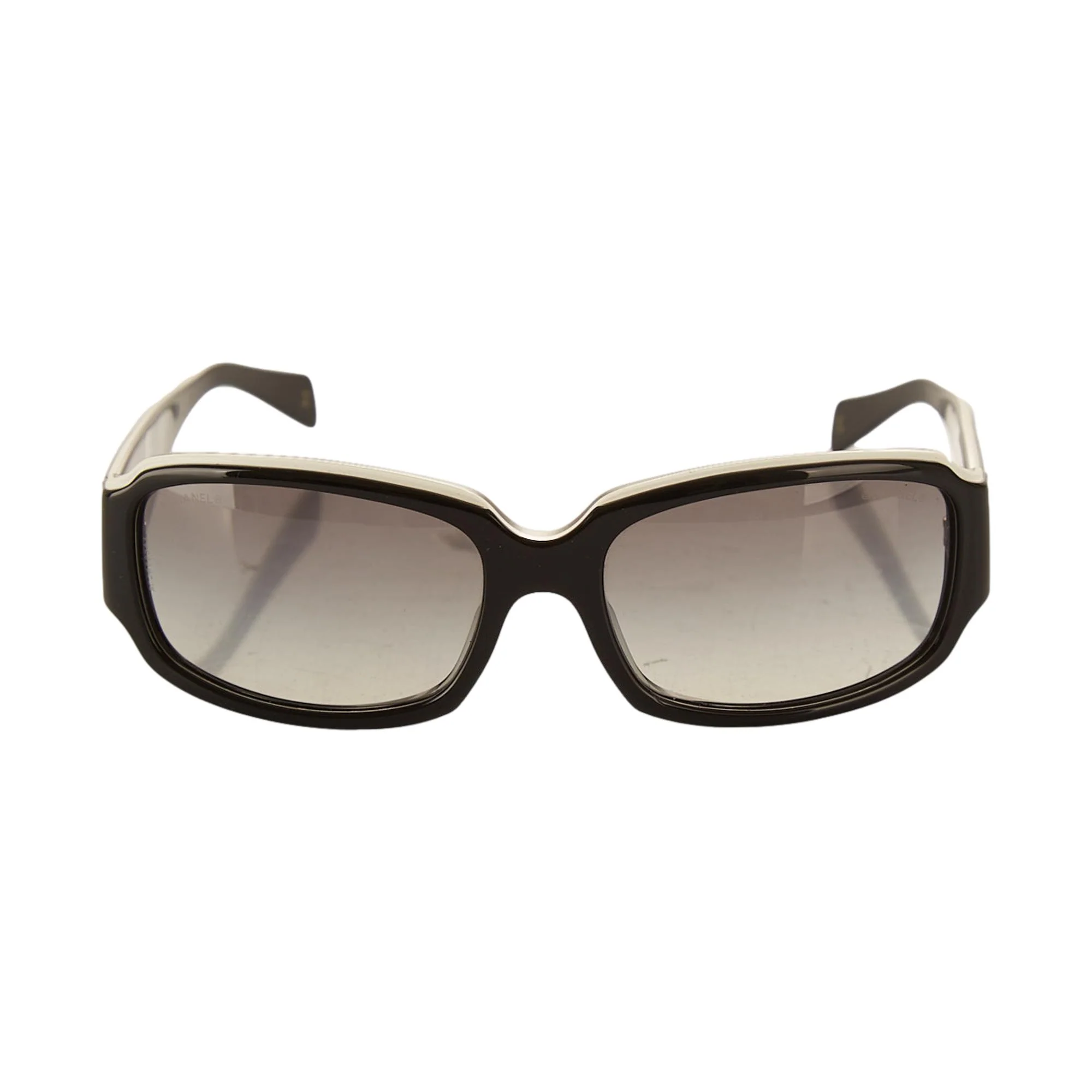 Chanel Black Logo Sunglasses - Image 2