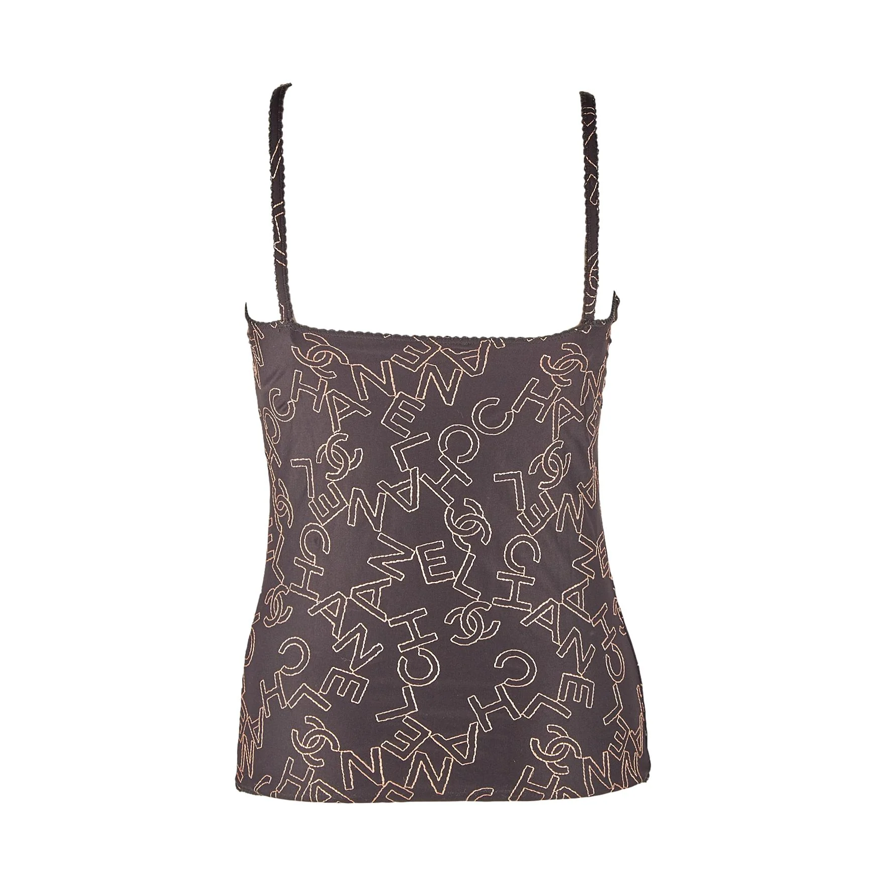 Chanel Black Logo Tank - Image 2