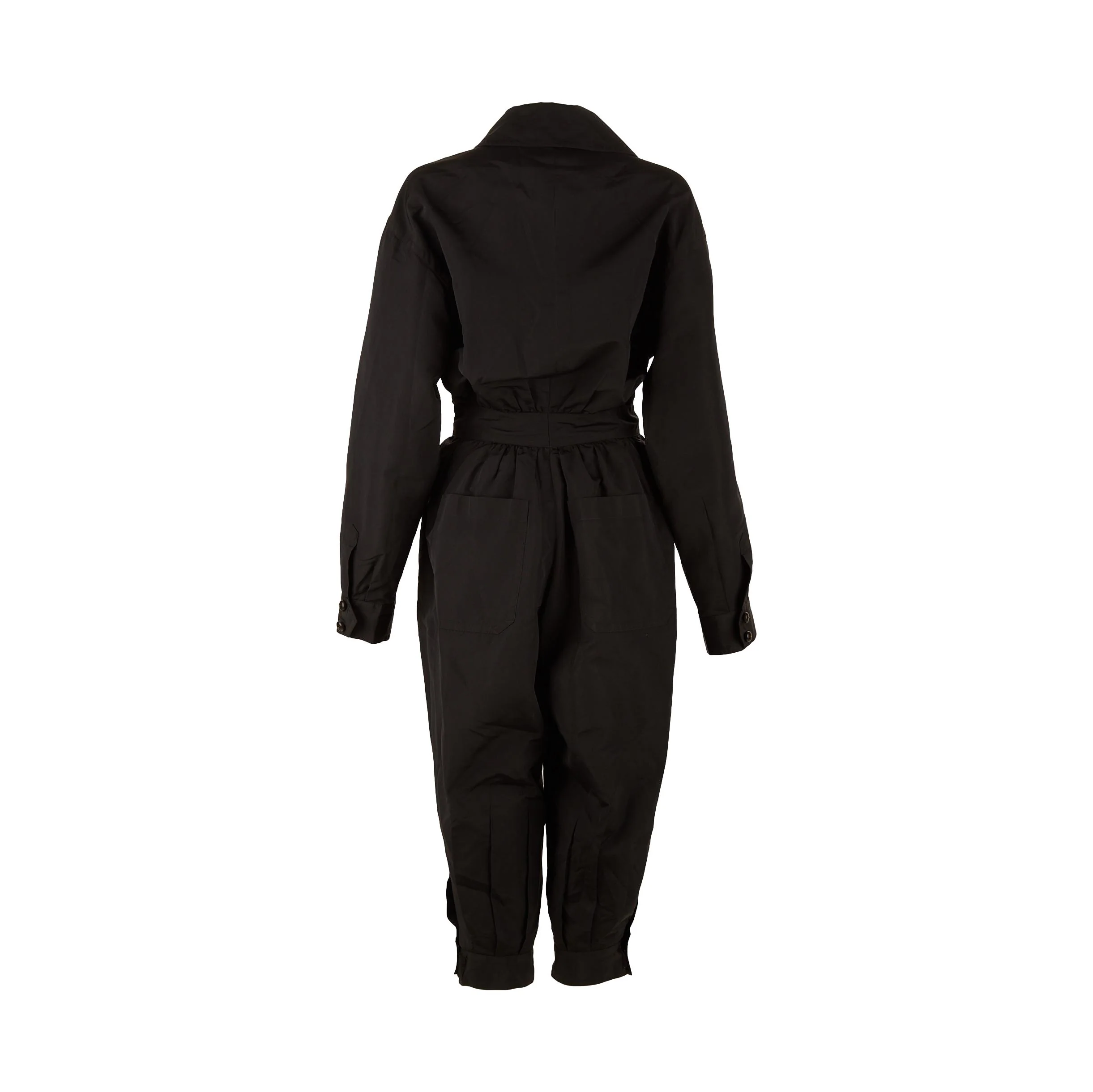 Chanel Black Logo Zipper Snow Suit - Image 2
