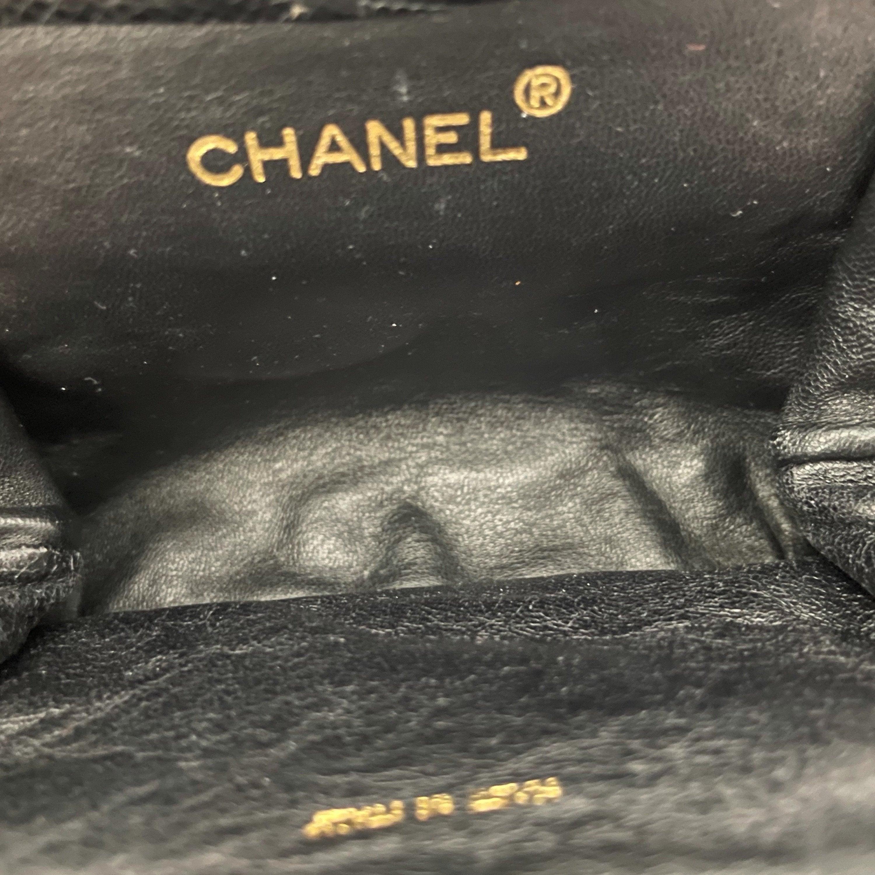 Chanel Black Mini Chain Bag - Image 4