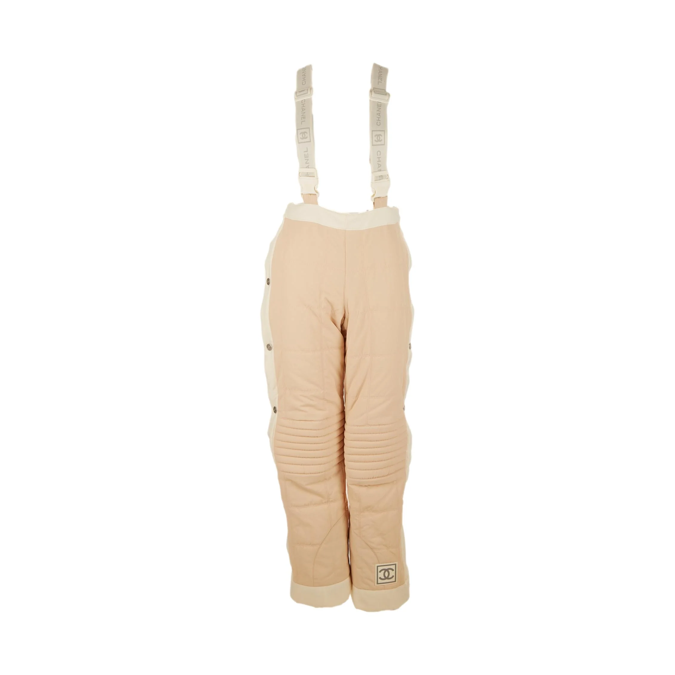 Chanel Beige Nylon Ski Overalls
