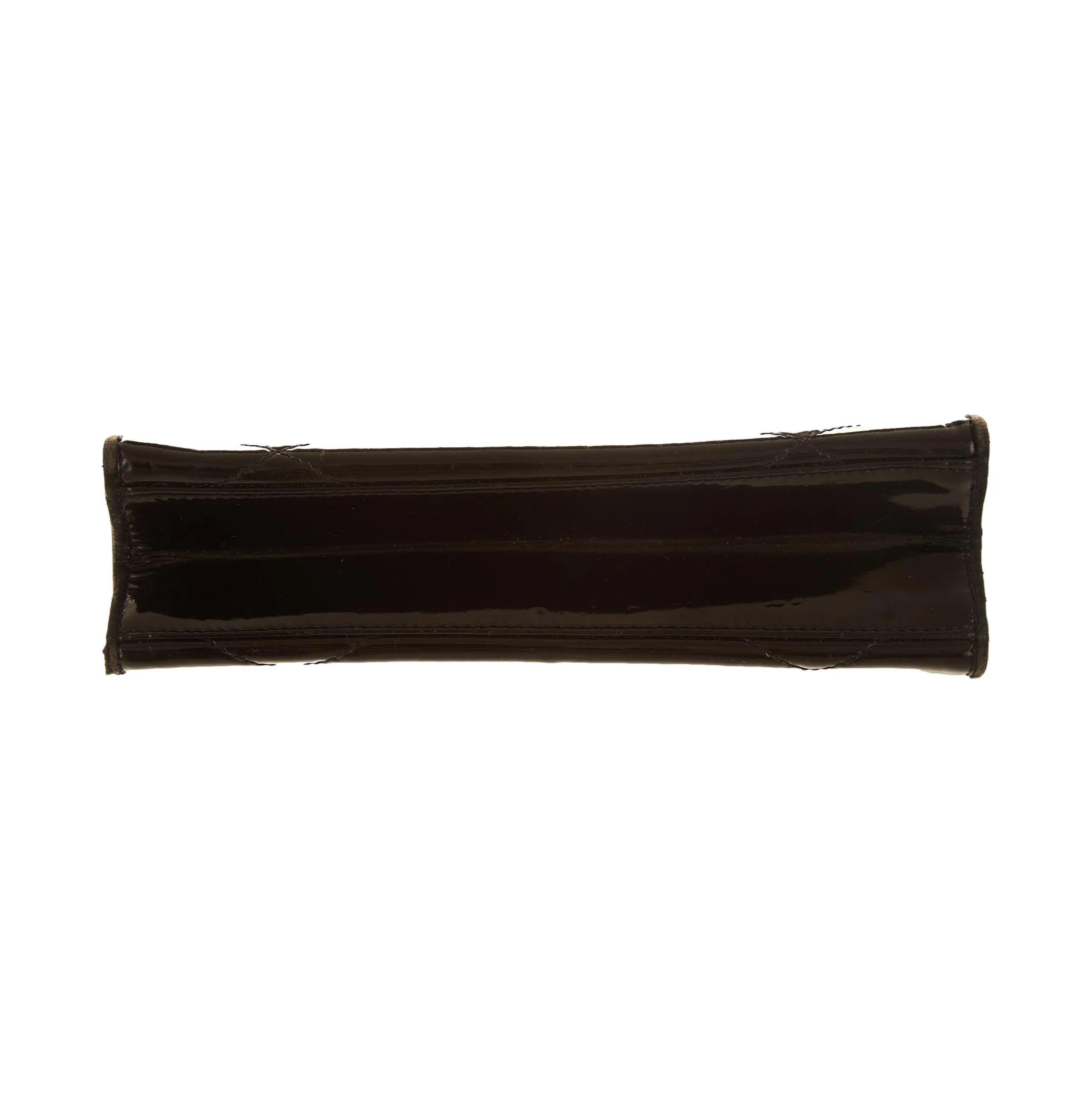 Chanel Black Patent Mini Top Handle Bag - Image 3