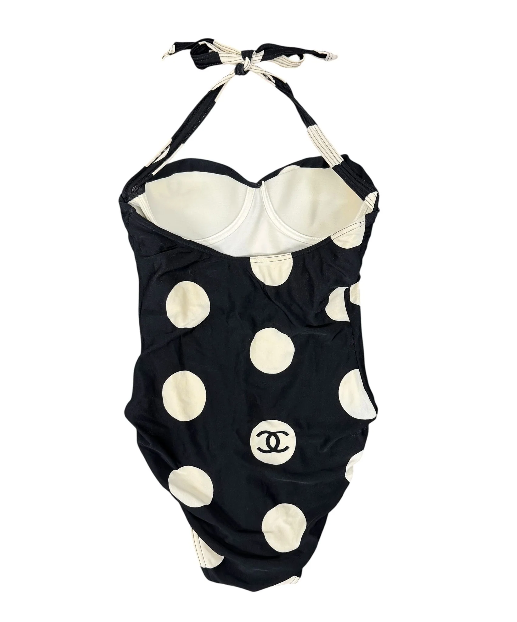 Chanel Black Polka Dot One Piece - Image 2