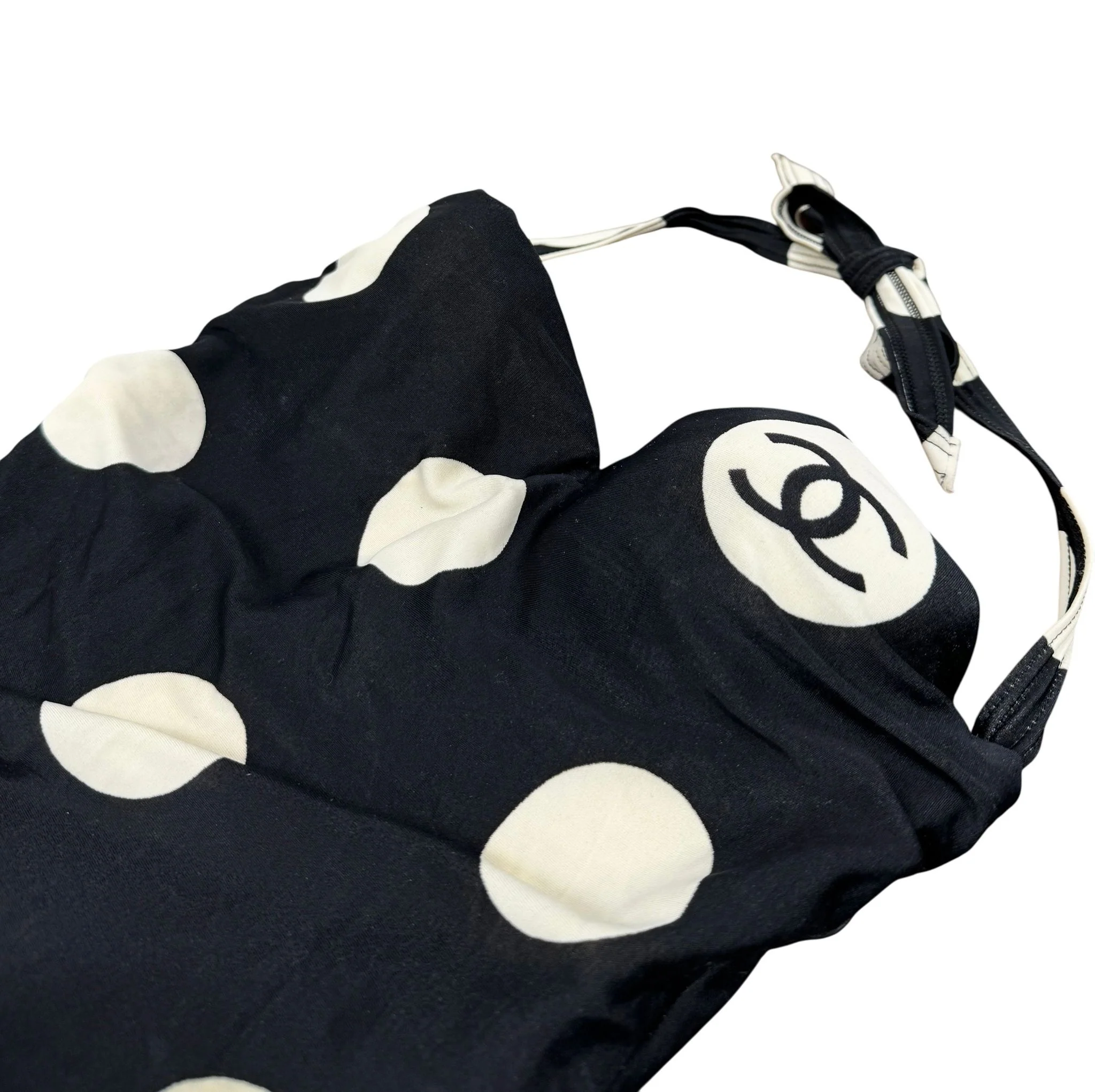 Chanel Black Polka Dot One Piece - Image 4