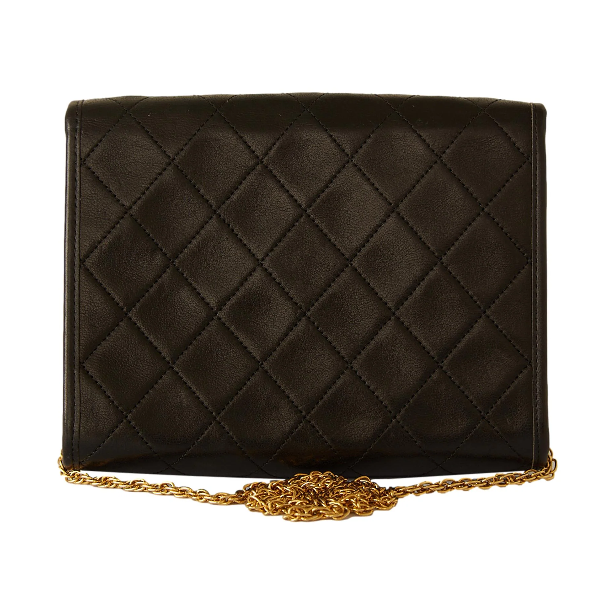 Chanel Black Quilted Chain Mini Shoulder Bag - Image 2