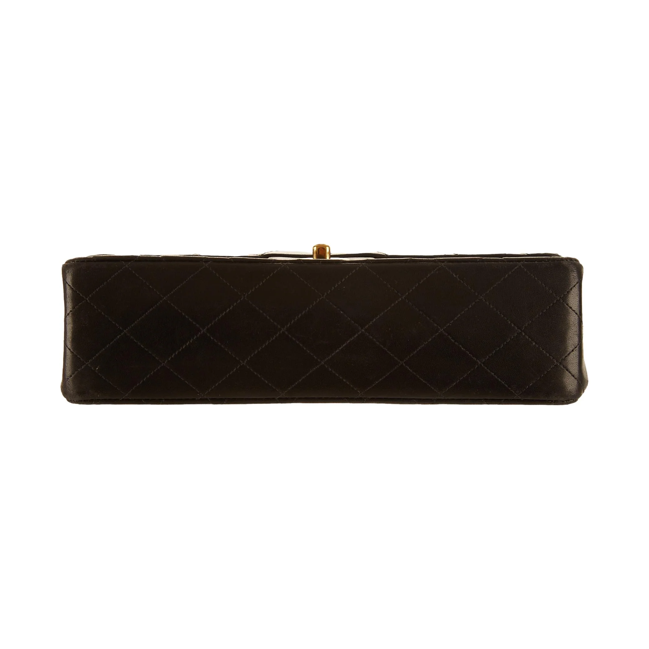 Chanel Black Quilted Double Flap Bag - Image 5