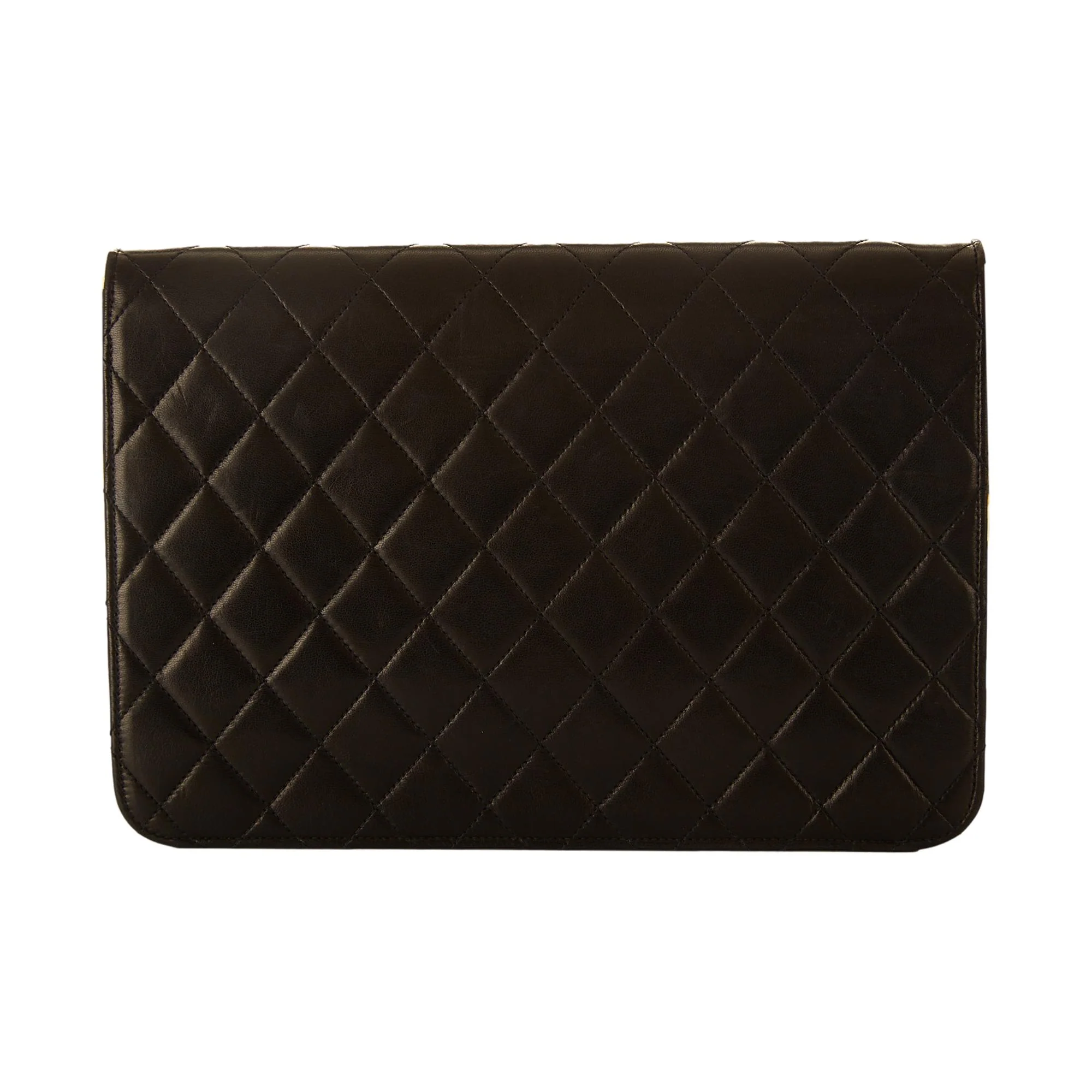Chanel Black Quilted Chain Shoulder Bag - Image 2