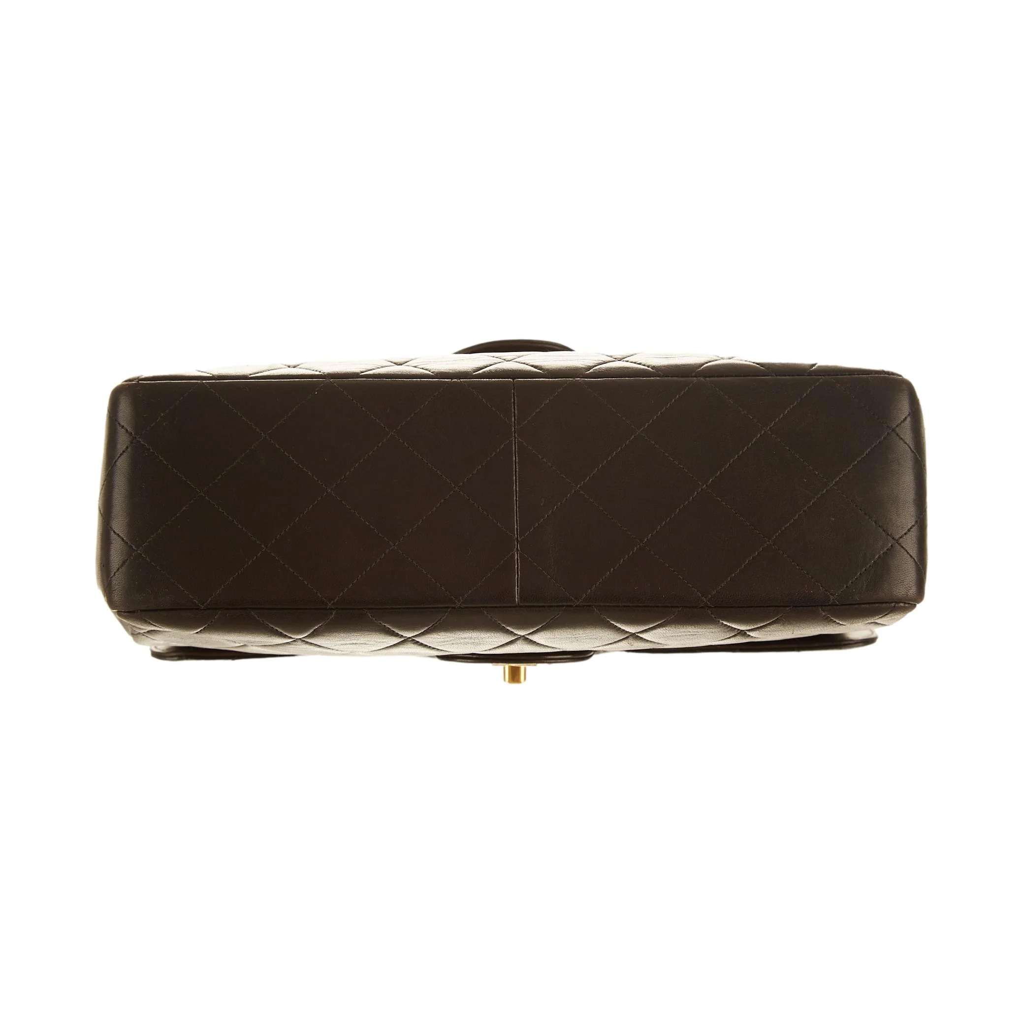 Chanel Black Double Sided Jumbo Chain Shoulder Bag - Image 4