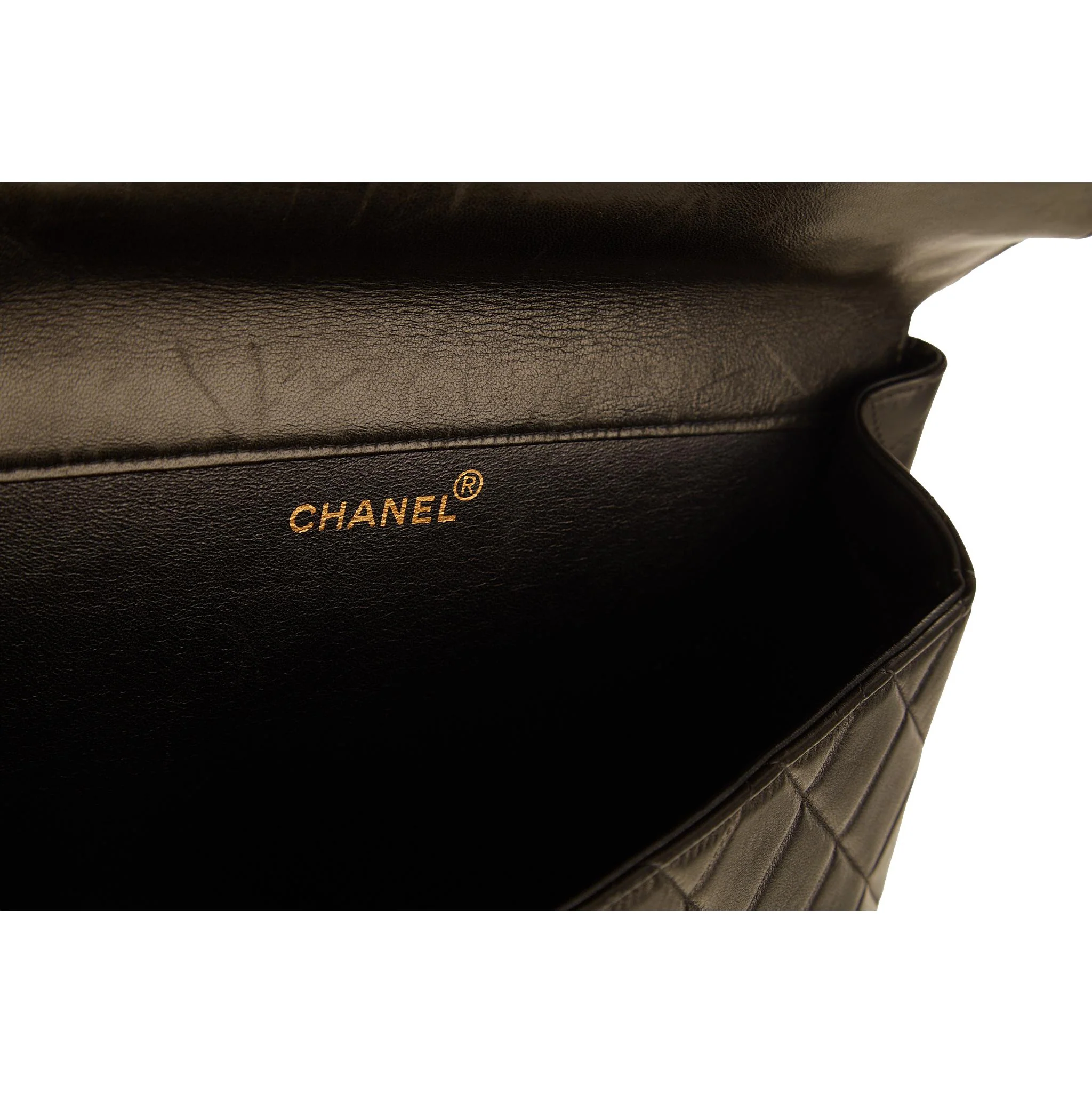 Chanel Black Double Sided Jumbo Chain Shoulder Bag - Image 5